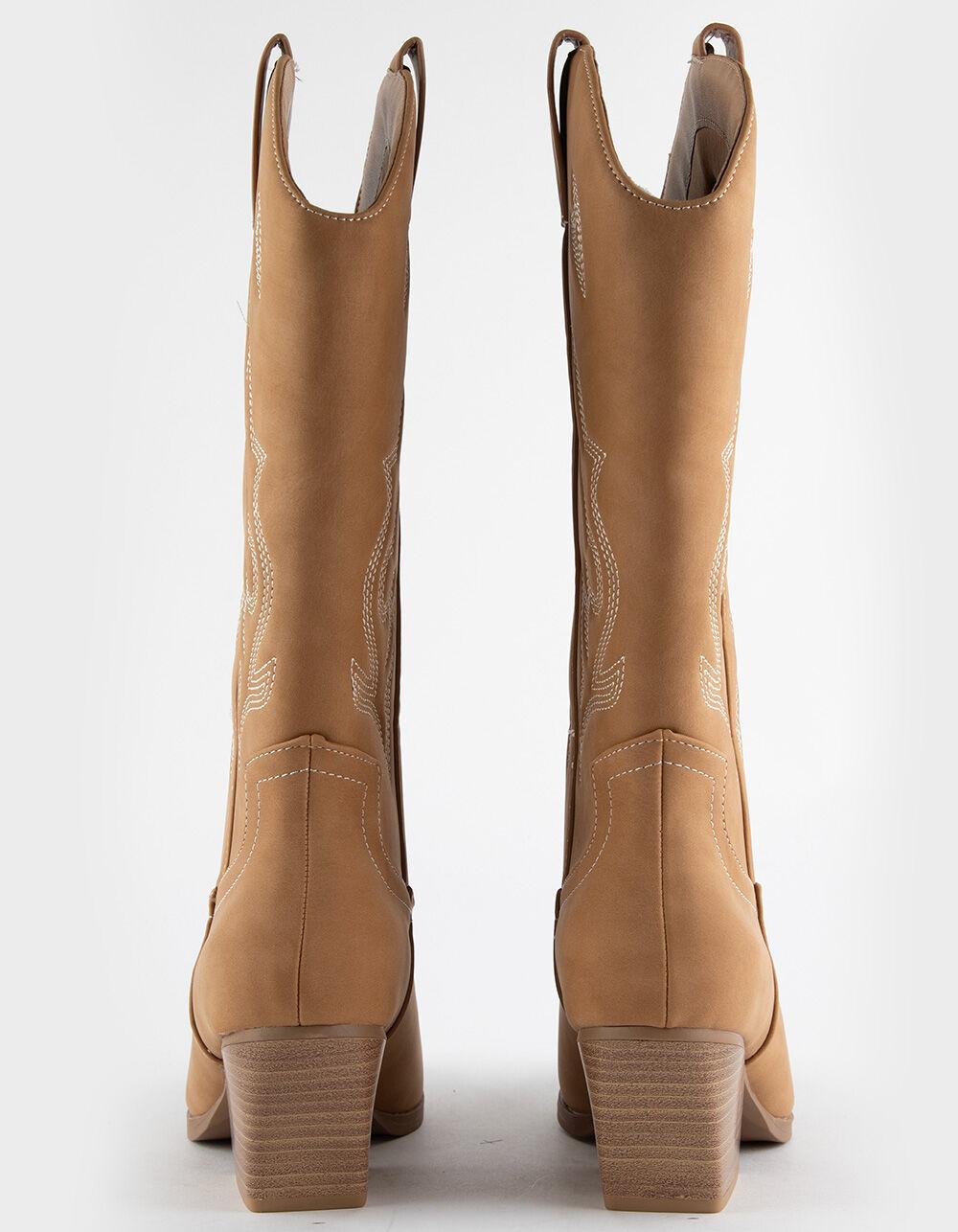 SODA Orville Womens Western Boots - COFFEE Product Image