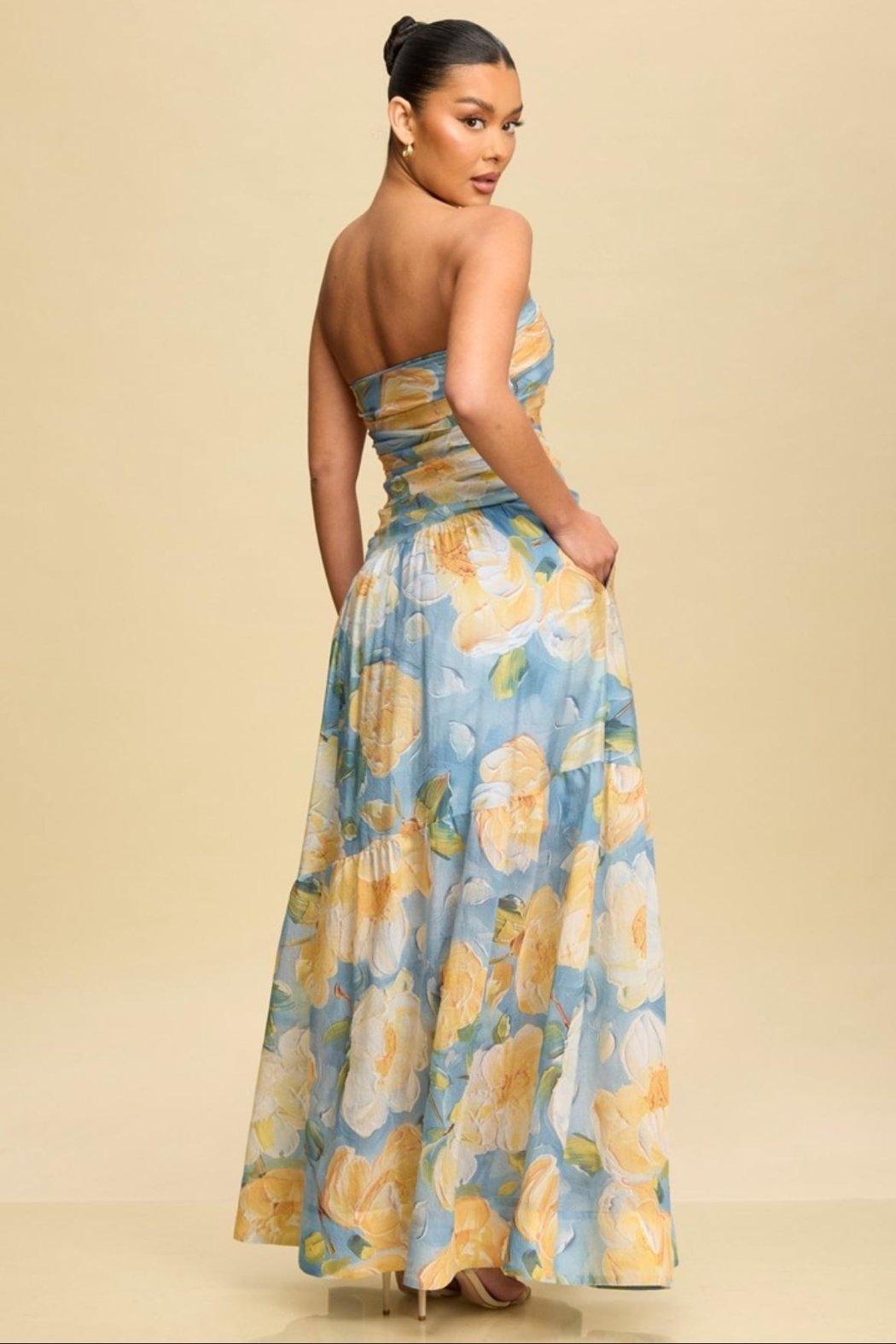 3d Floral Dress Product Image