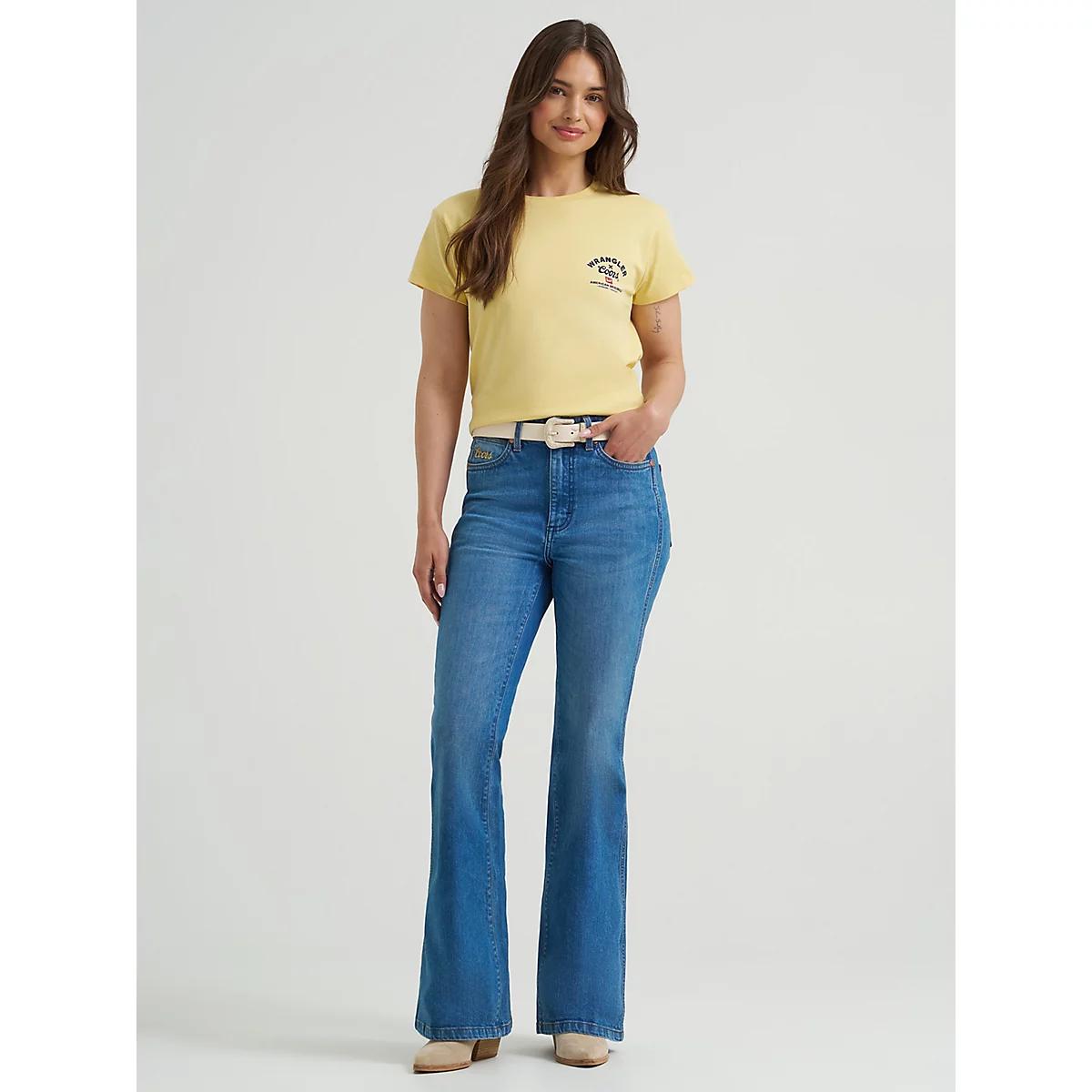 Wrangler x Coors Women's Colorado Tee in Buff Product Image