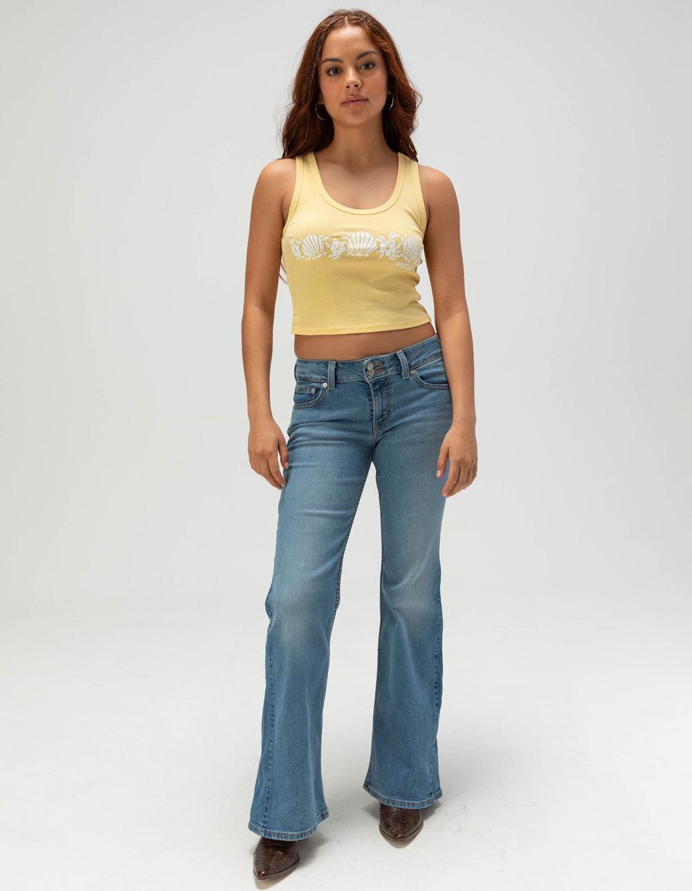 O'NEILL Seashells Womens Tank Top - YELLOW Product Image