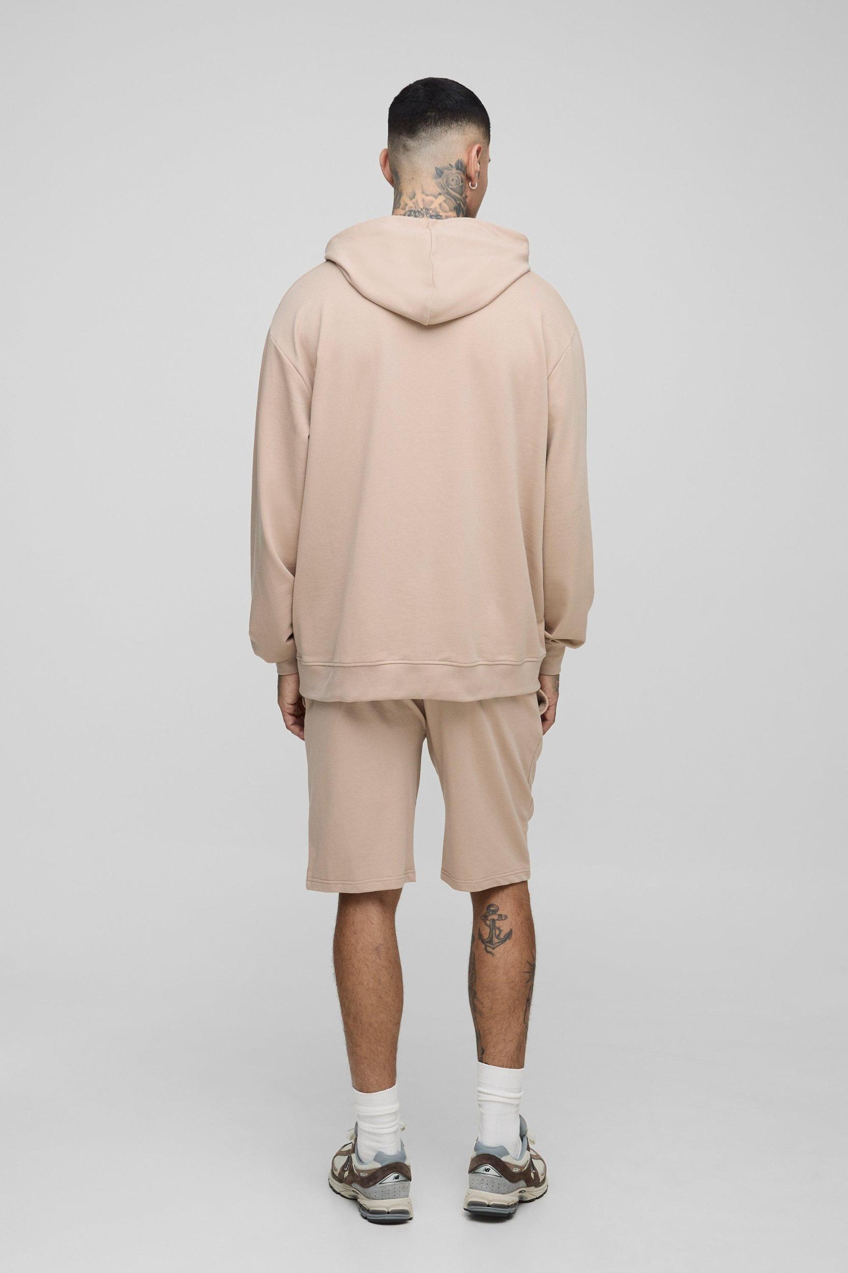 Tall 260GSM Loopback Regular Fit Basic Shorts | boohooMAN USA Product Image