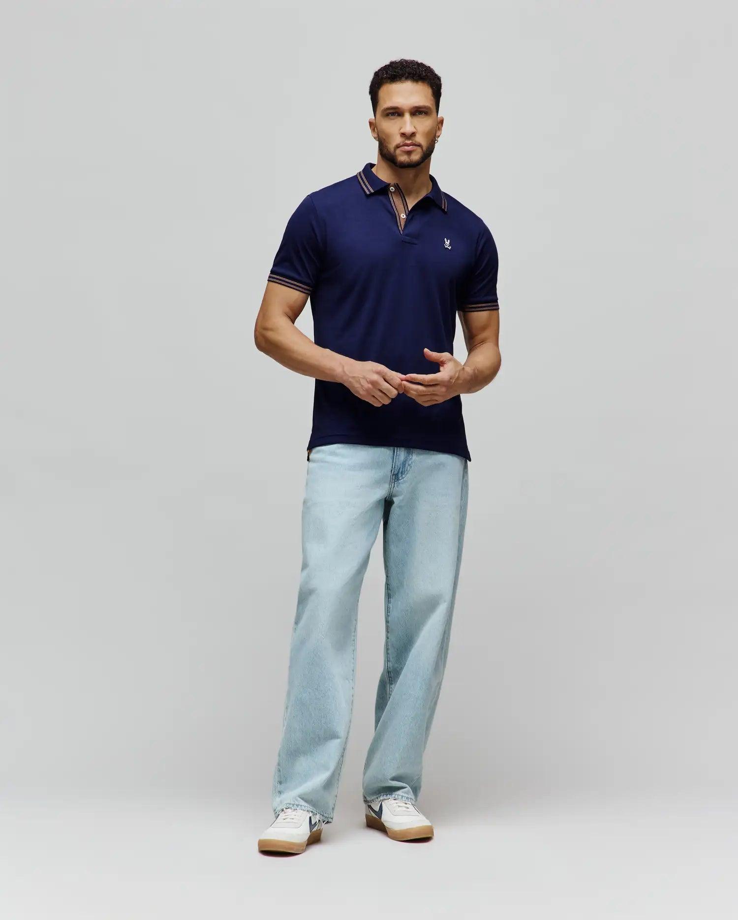 MENS BIG AND TALL KENYON LIGHTWEIGHT PIQUE POLO - BT0100020 Male Product Image