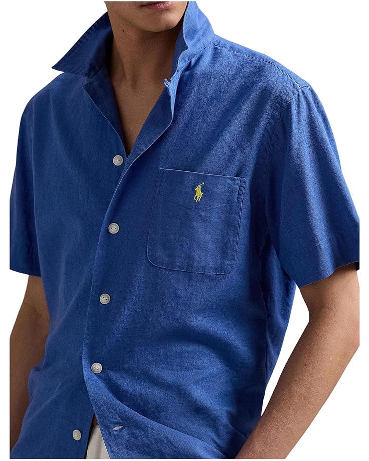 Textured Cotton-linen Shirt Sweater Product Image