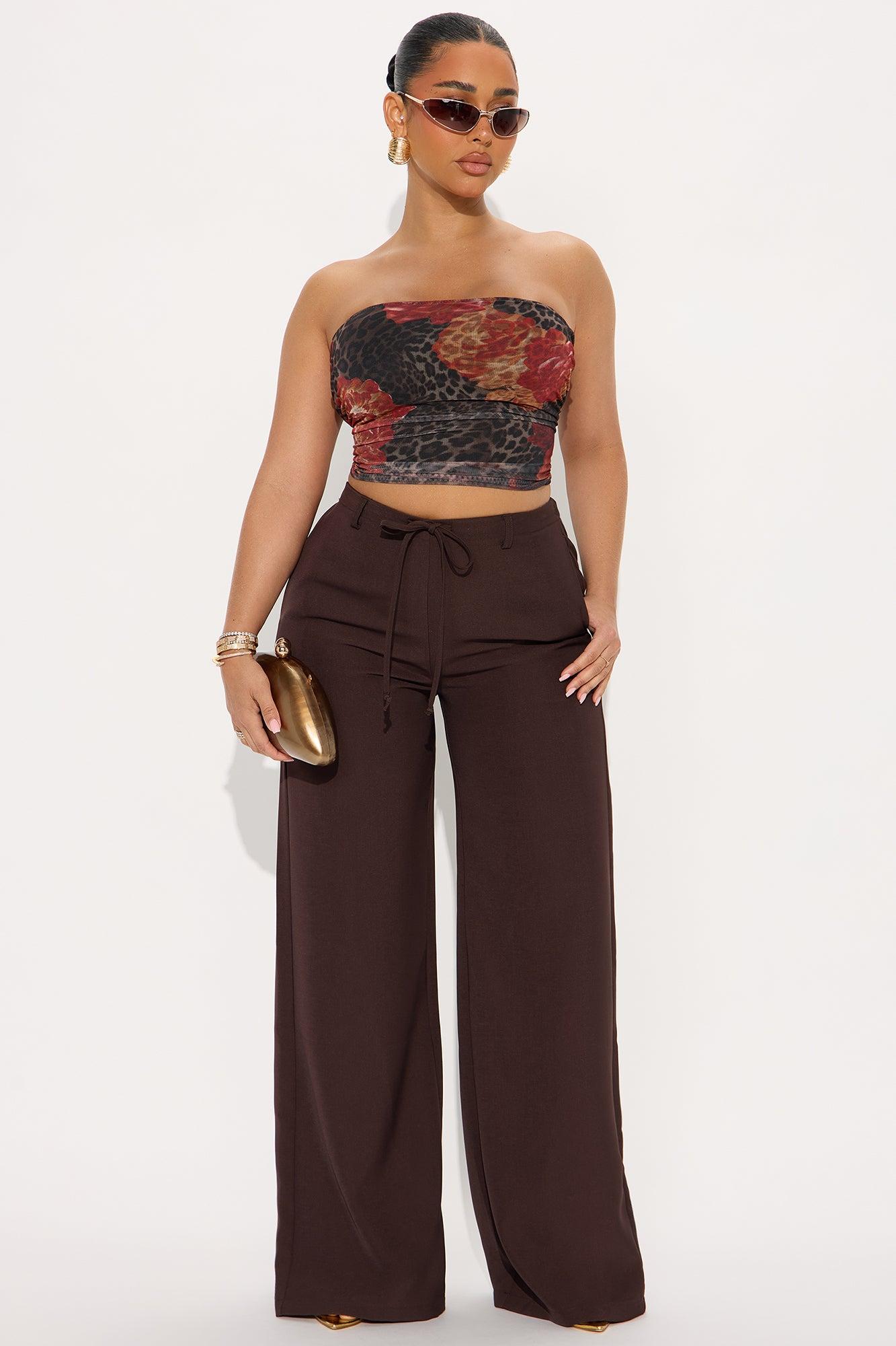 Fierce Energy Mesh Ruched Tube Top - Leopard Product Image