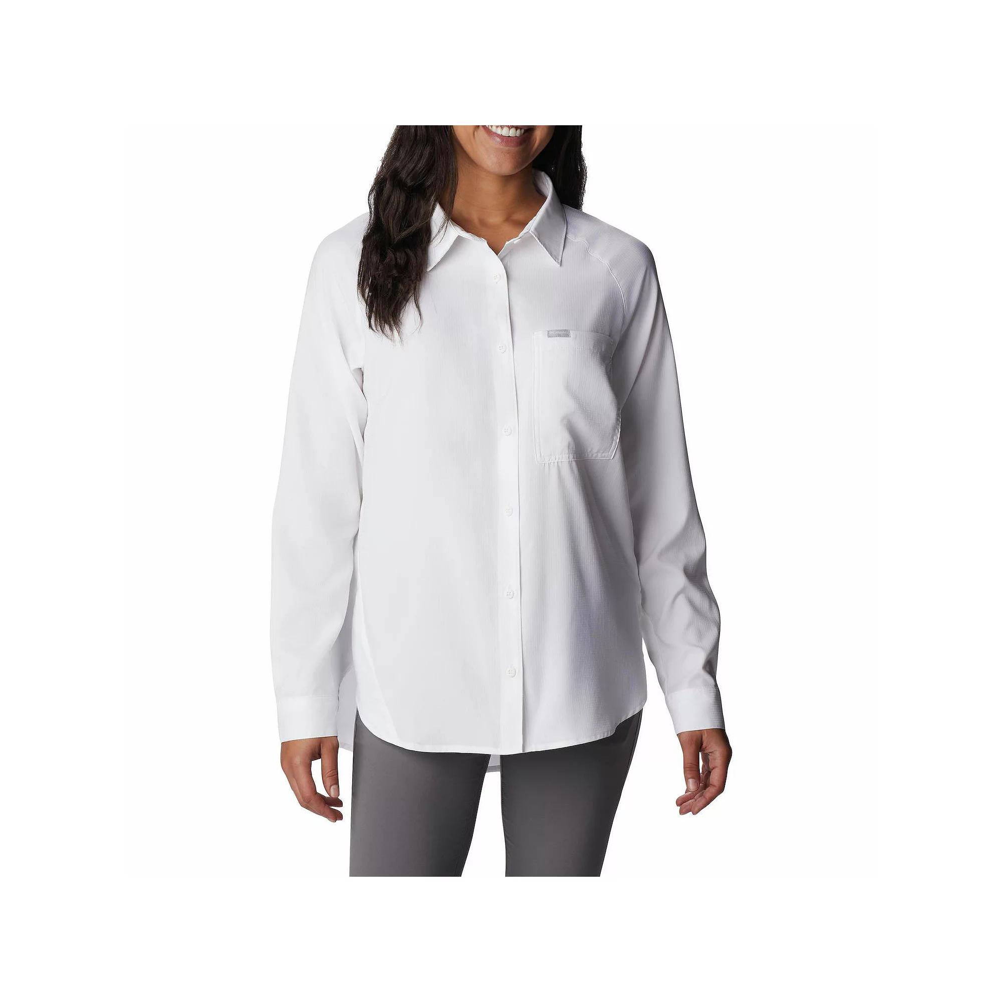 Columbia Womens Anytime Lite Long Sleeve Shirt- Product Image