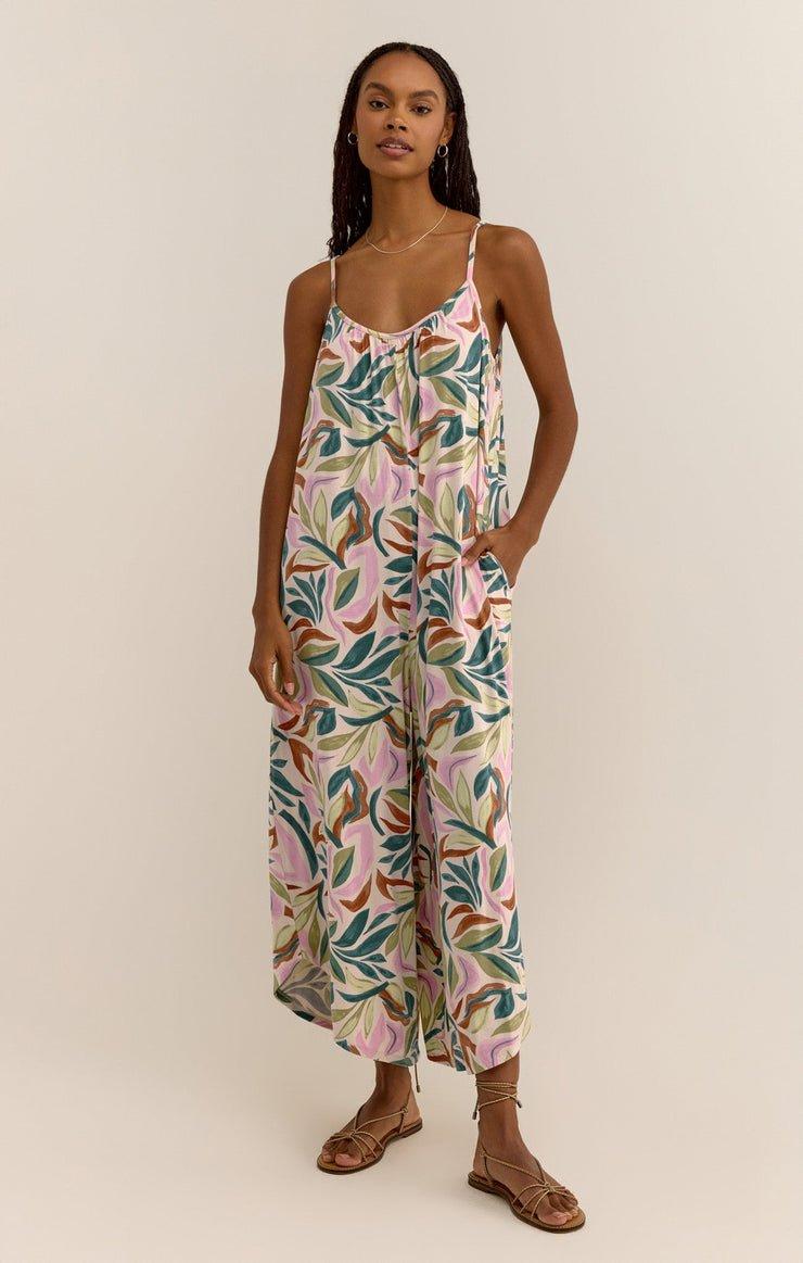 FLARED SAFARI JUMPSUIT Product Image