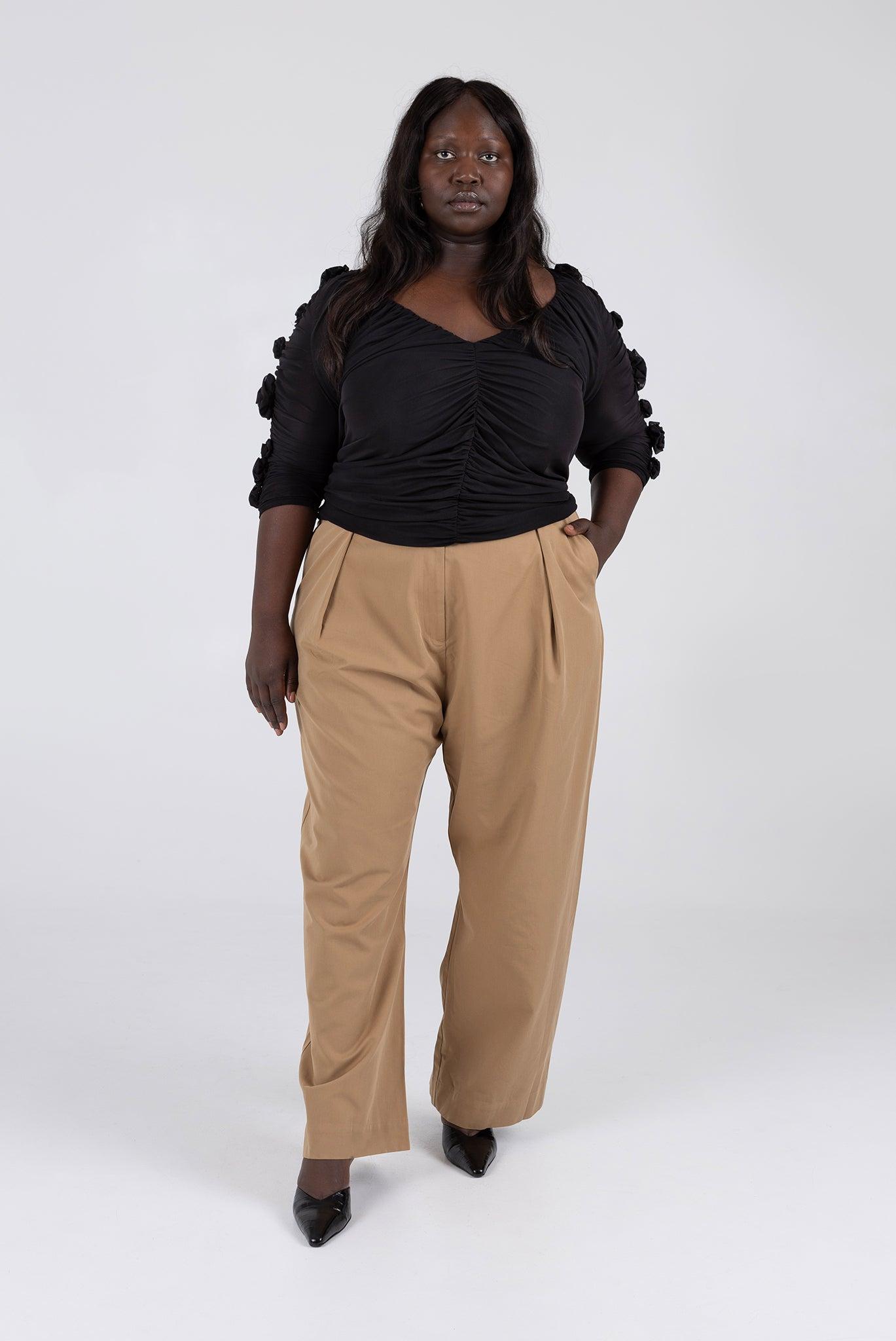 Rose Top - Black Product Image