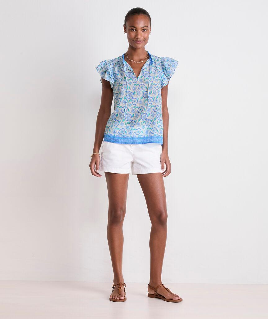 Adare Double Ruffle Top Product Image