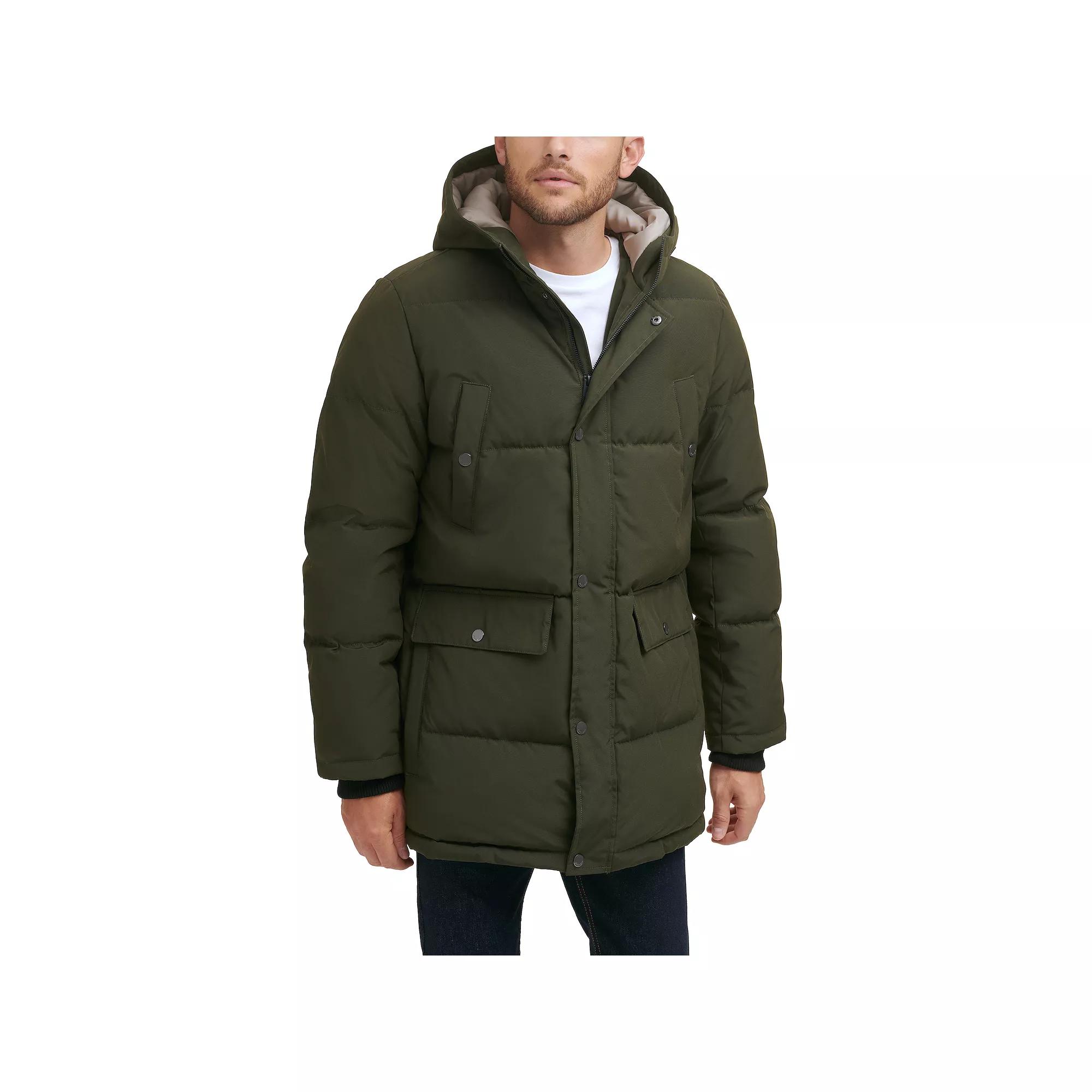 Mens Dockers Arctic Cloth Heavyweight Performance Hooded Parka Product Image