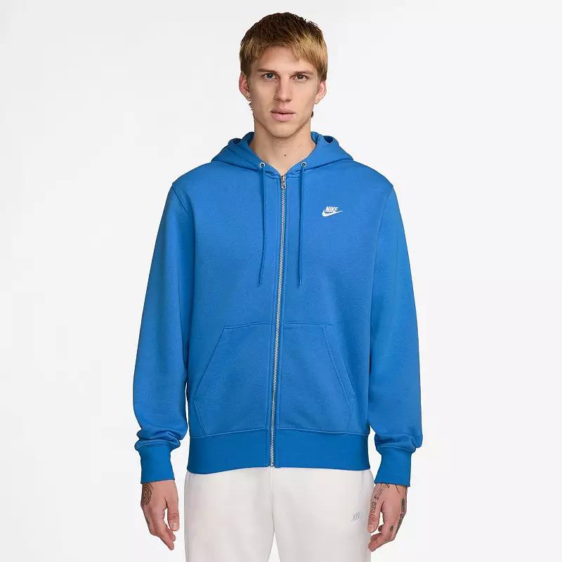 Men's Nike Club Full-Zip Fleece Hoodie,  Product Image