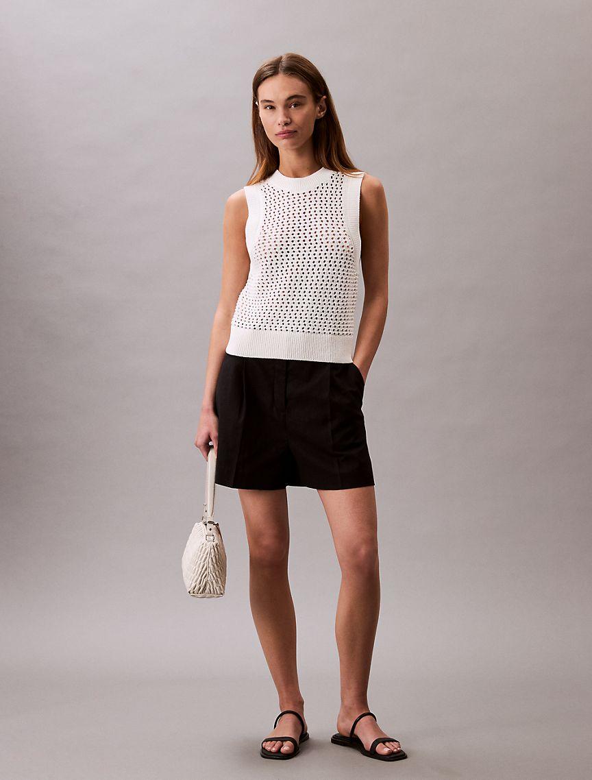 Open Stitch Tank Top Product Image