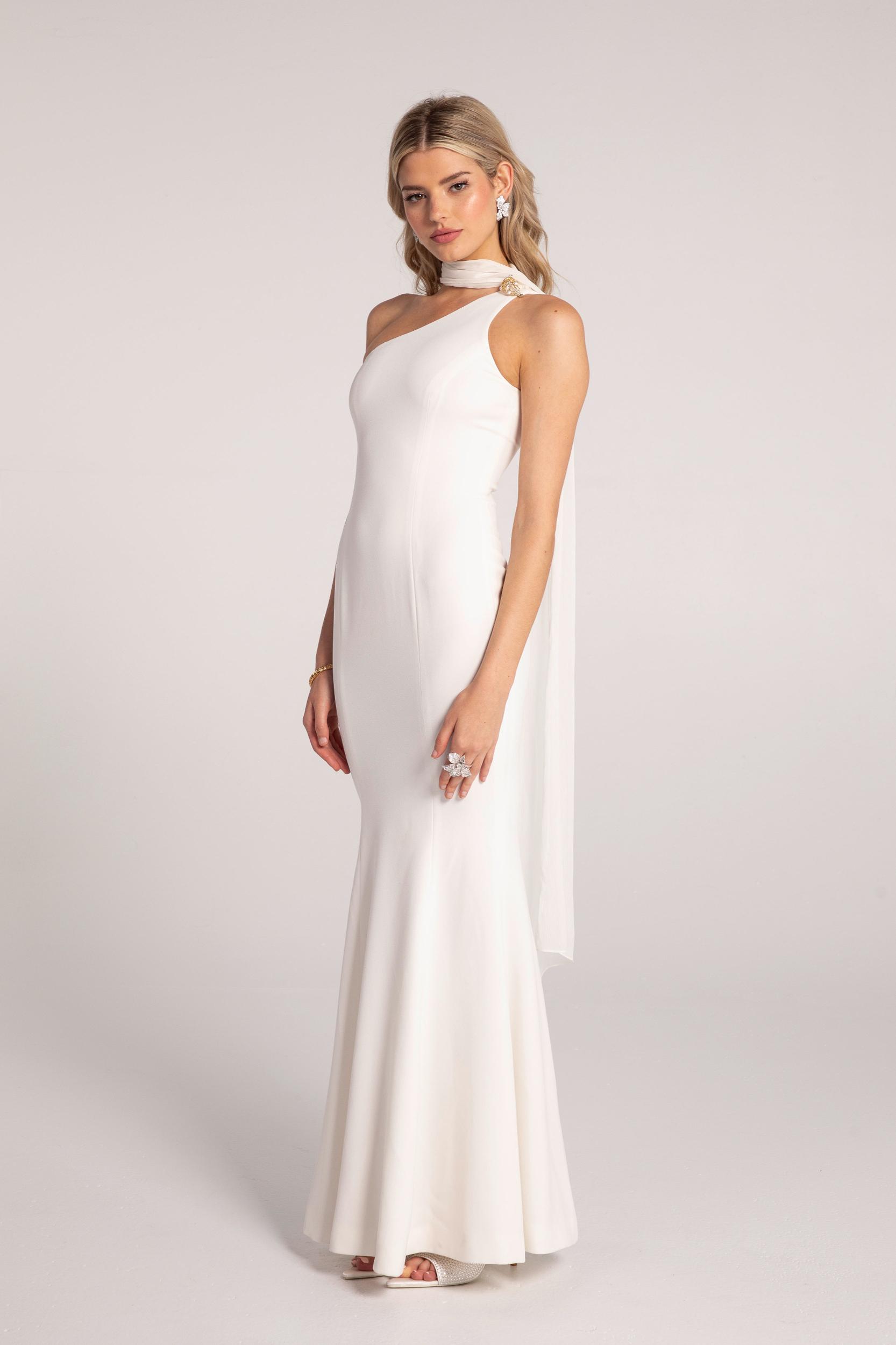 Brielle Dress (White) (Final Sale) Product Image