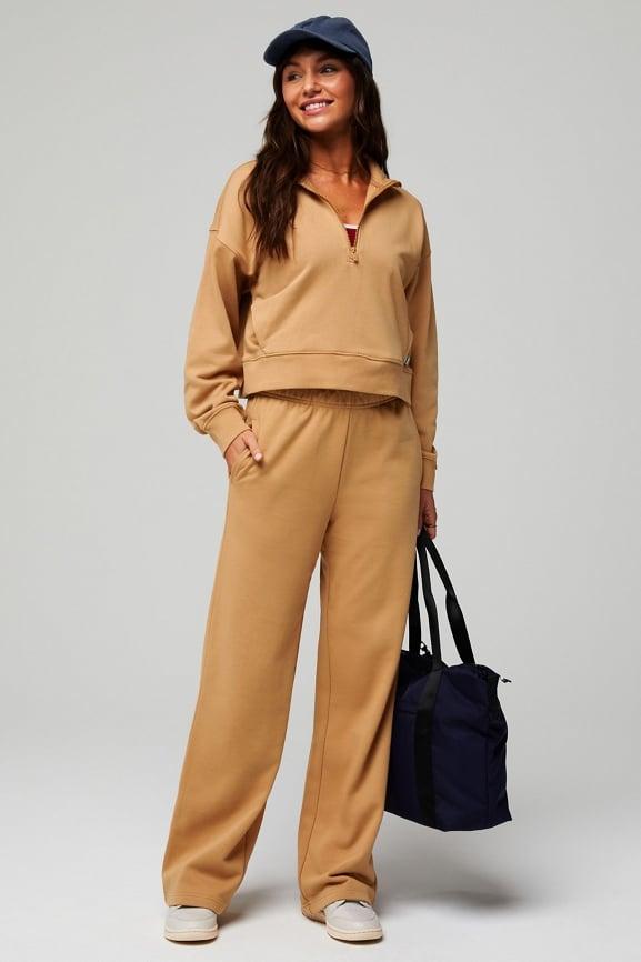 Year Round Terry Half Zip Sweatshirt Product Image