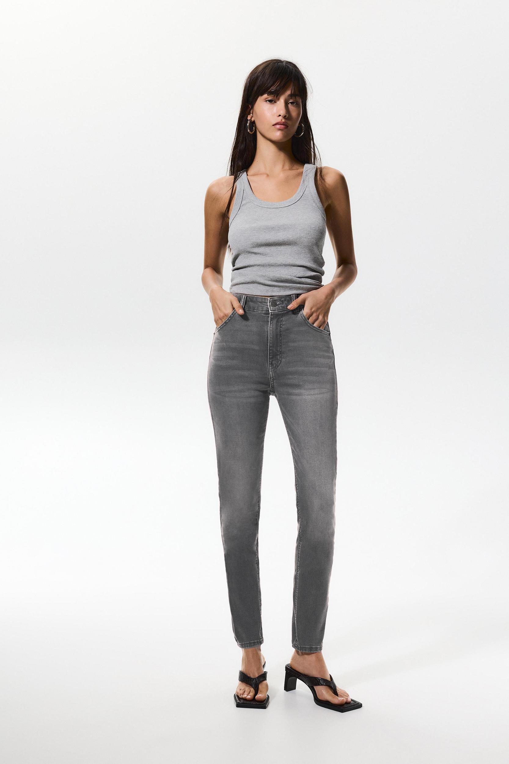 High-rise skinny jeans Product Image