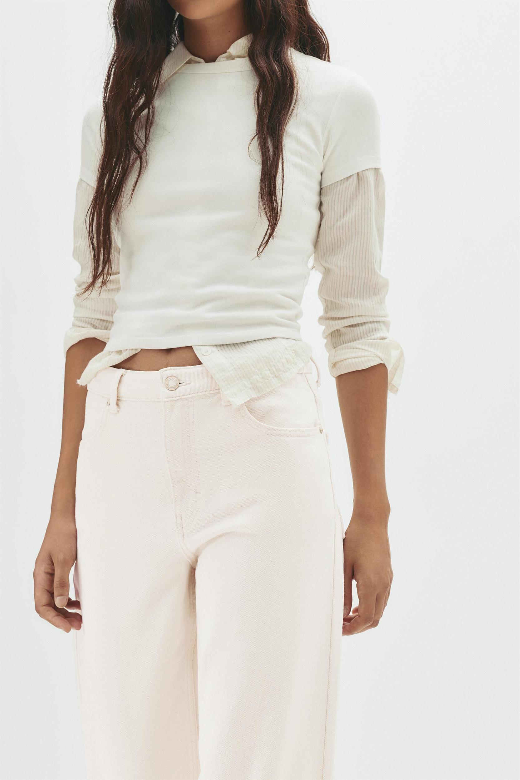 High-rise wide leg jeans Product Image