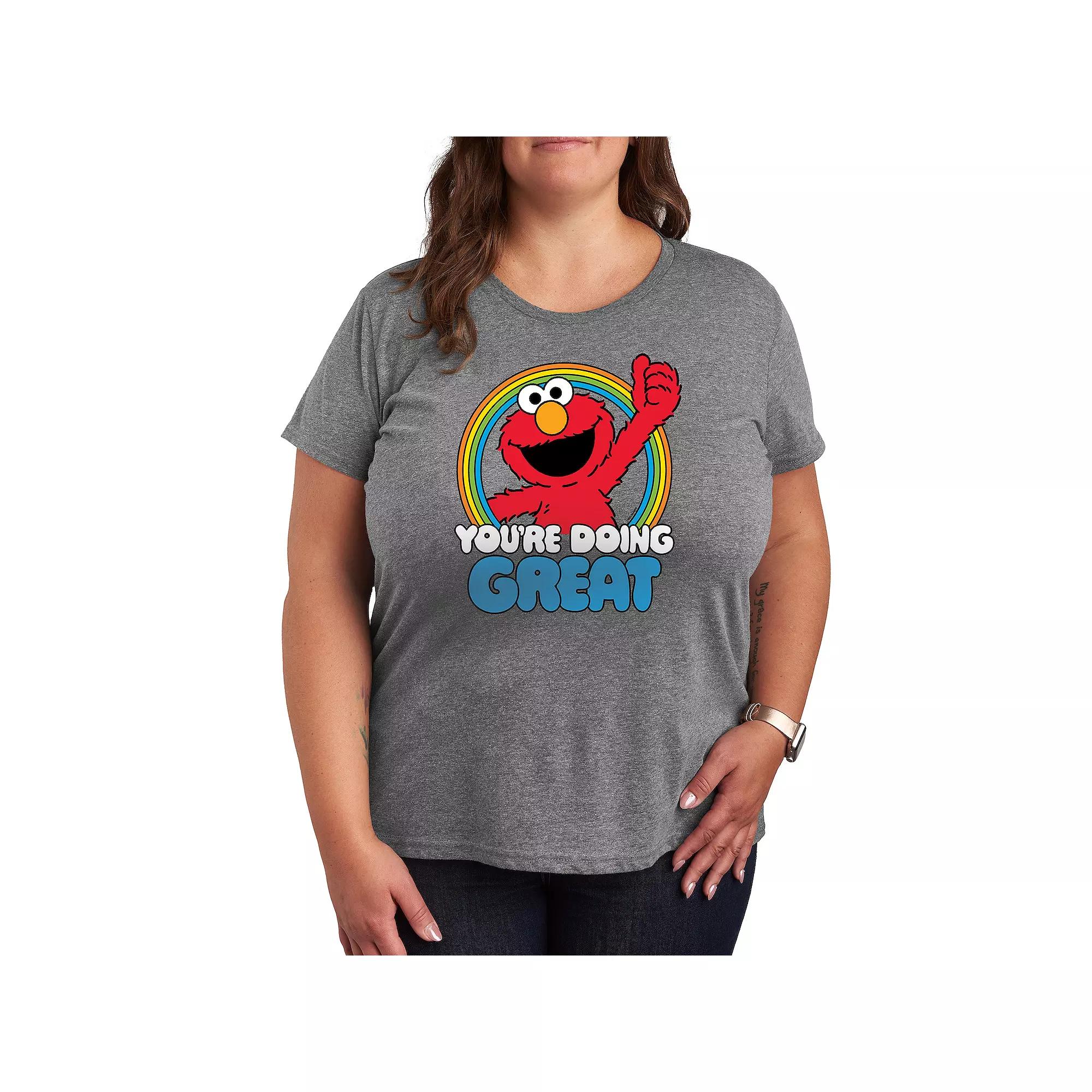 Plus Sesame Street You're Doing Great Graphic Tee, Women's,  Product Image