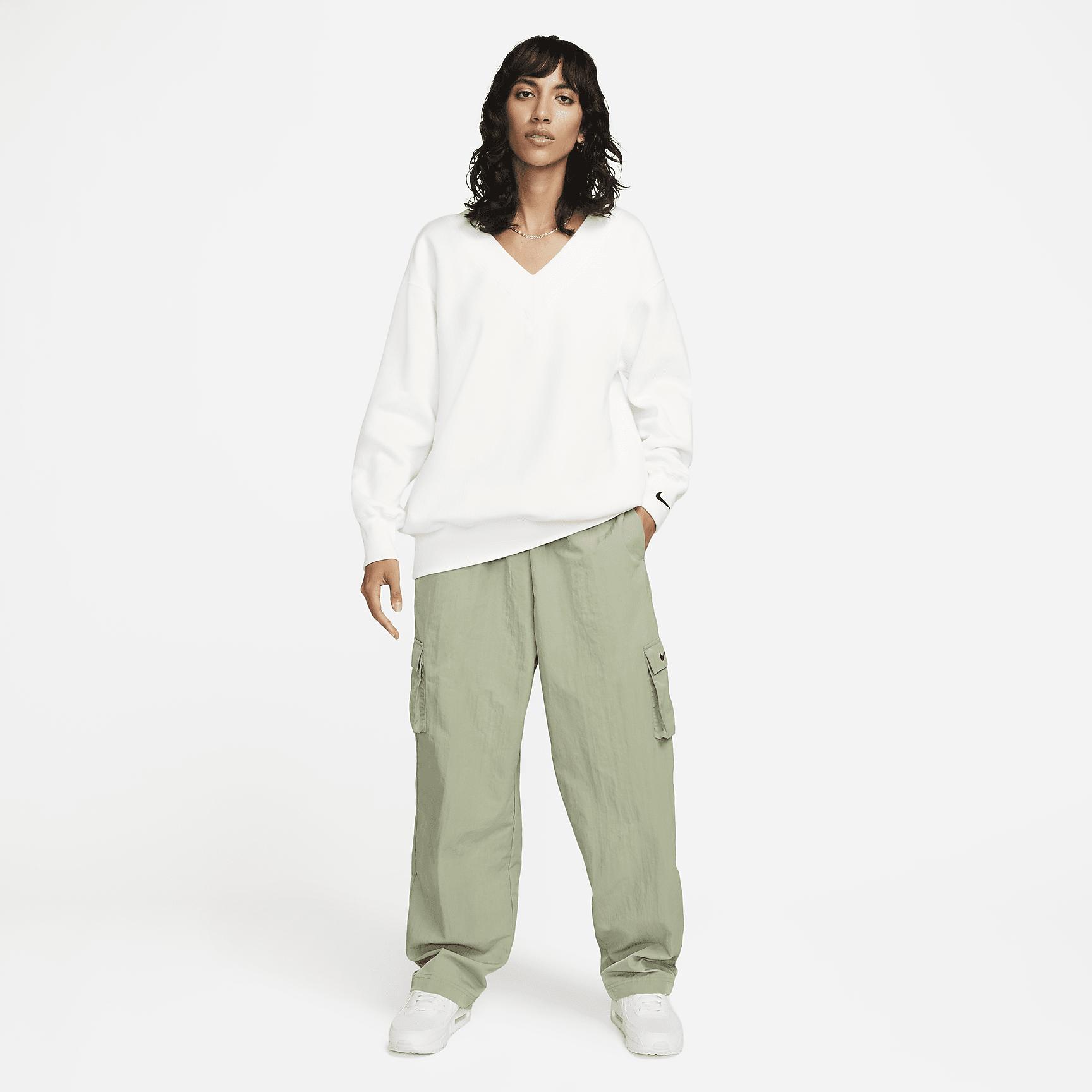 Nike Sportswear Phoenix Fleece Women's Oversized V-Neck Sweatshirt Product Image