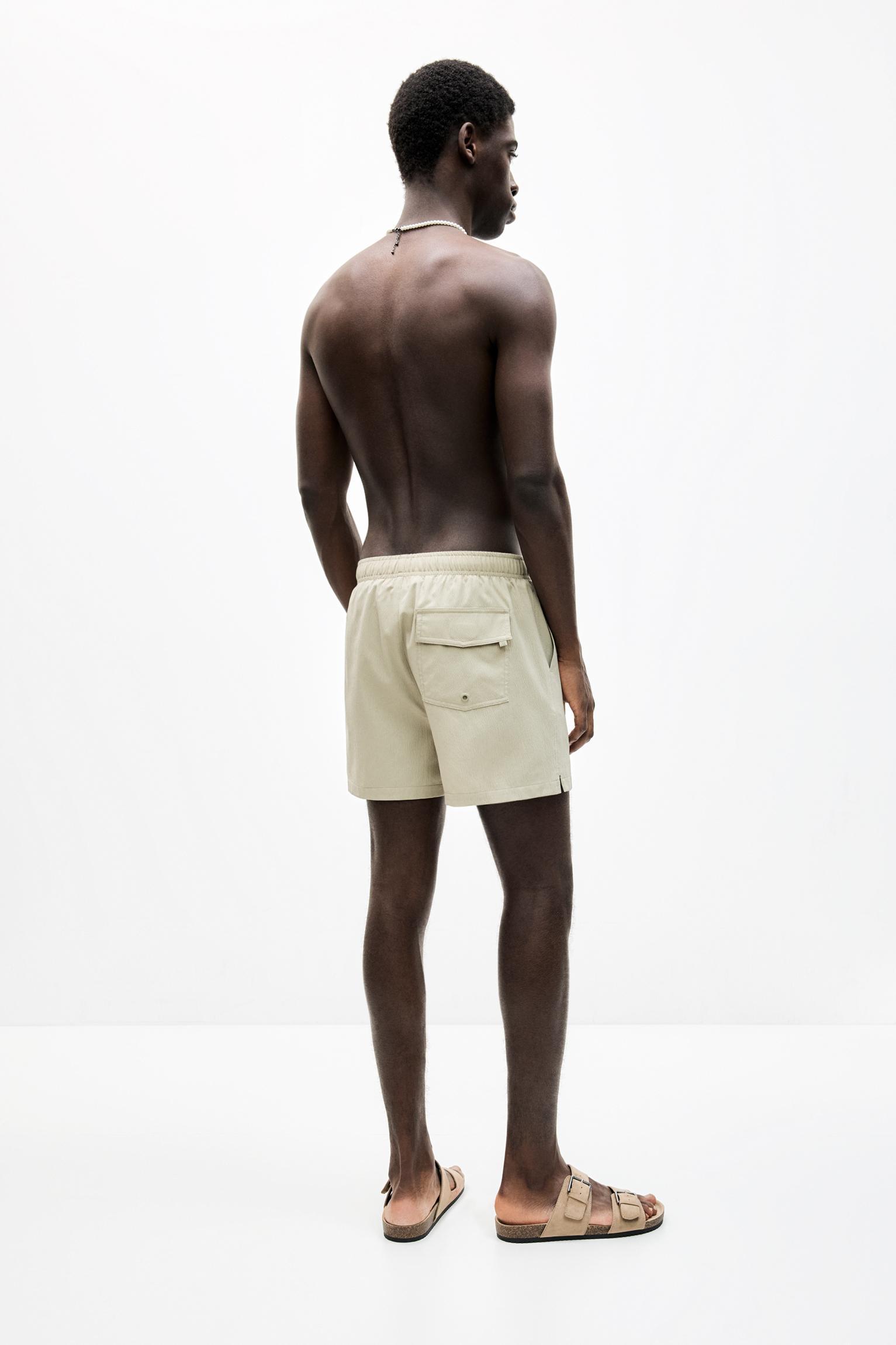 Textured fabric board shorts Product Image