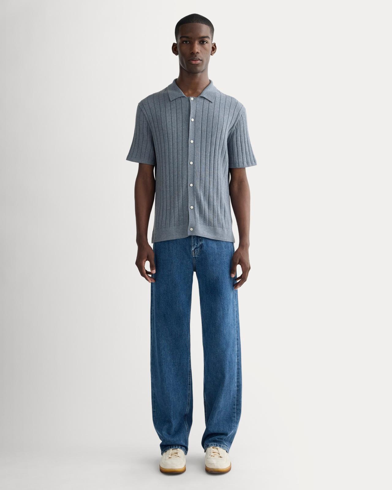 The No-Sweat Button-Down Polo Product Image