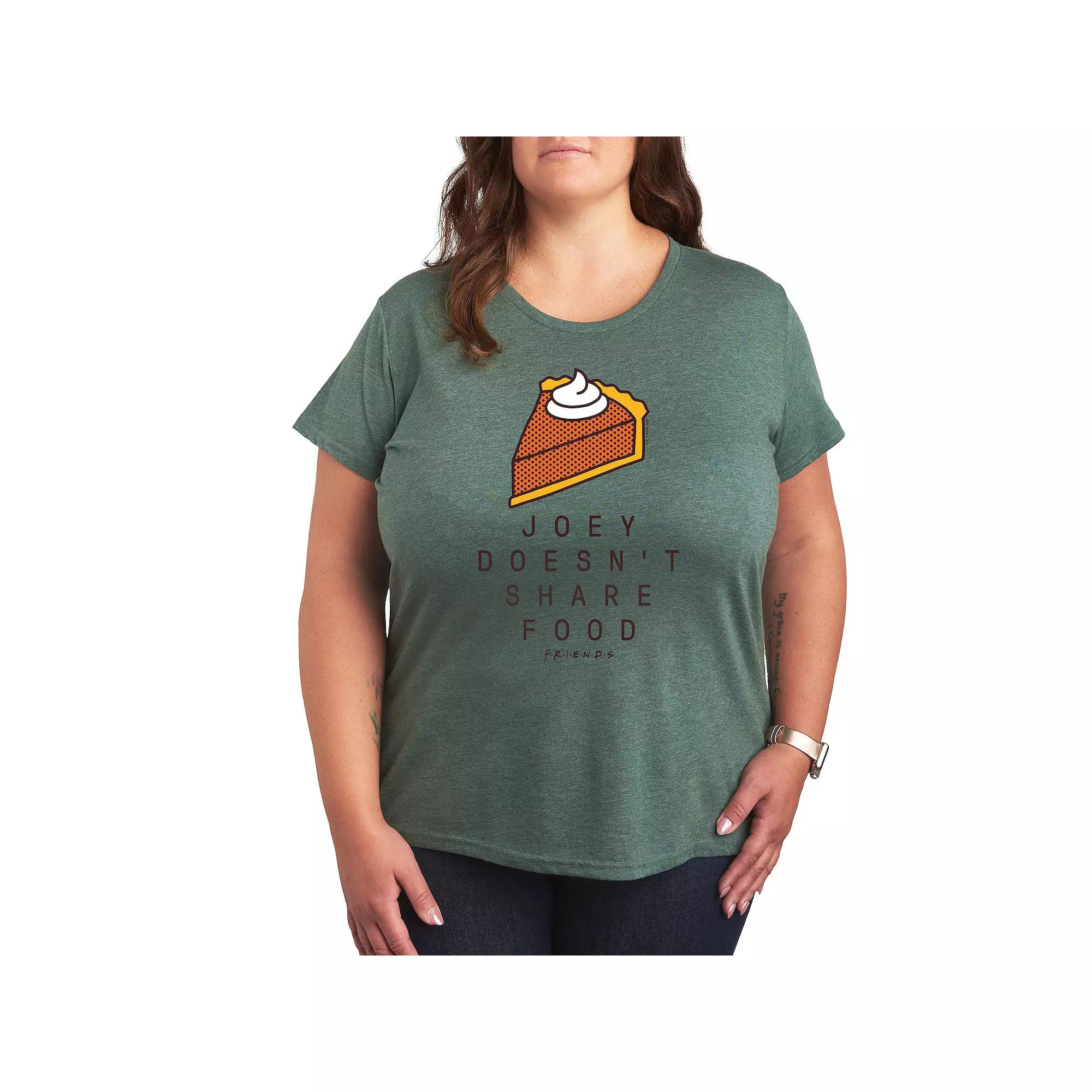 Plus Friends Joey Doesn't Share Food Graphic Tee, Women's,  Product Image