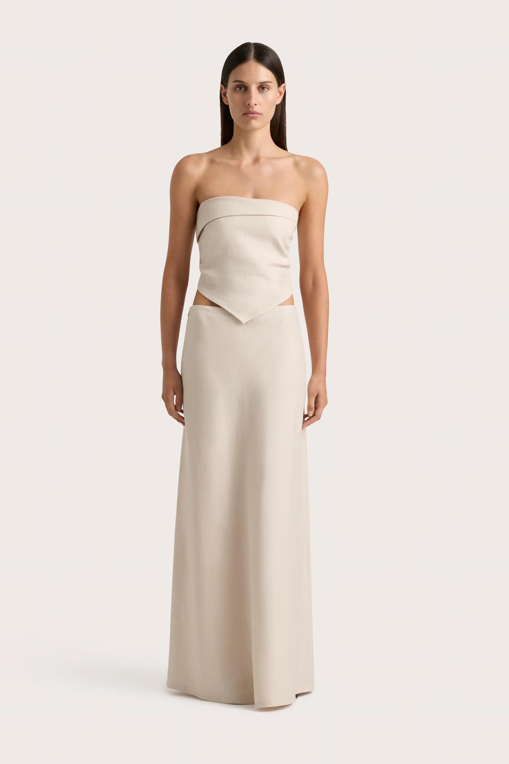 Antibes Strapless Top Sand - Final Sale Product Image