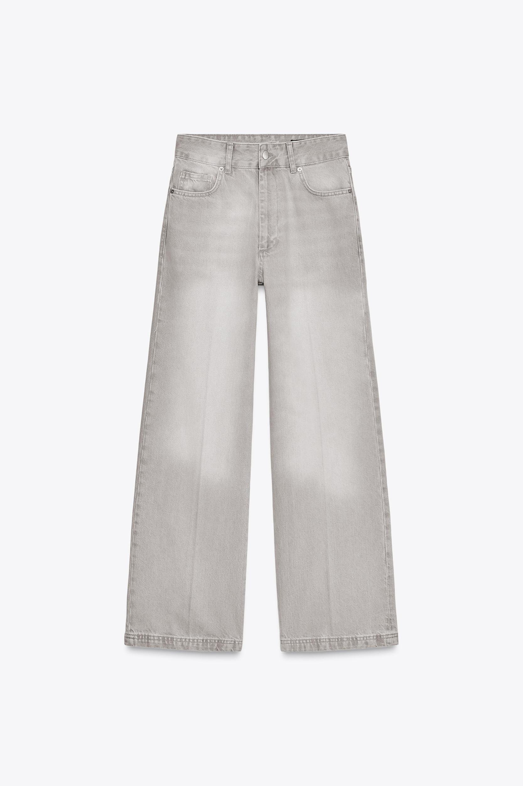 ZW COLLECTION HIGH WAIST WIDE LEG JEANS Product Image