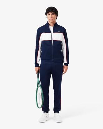 Print Branding Zipped Tennis Sweatshirt Product Image