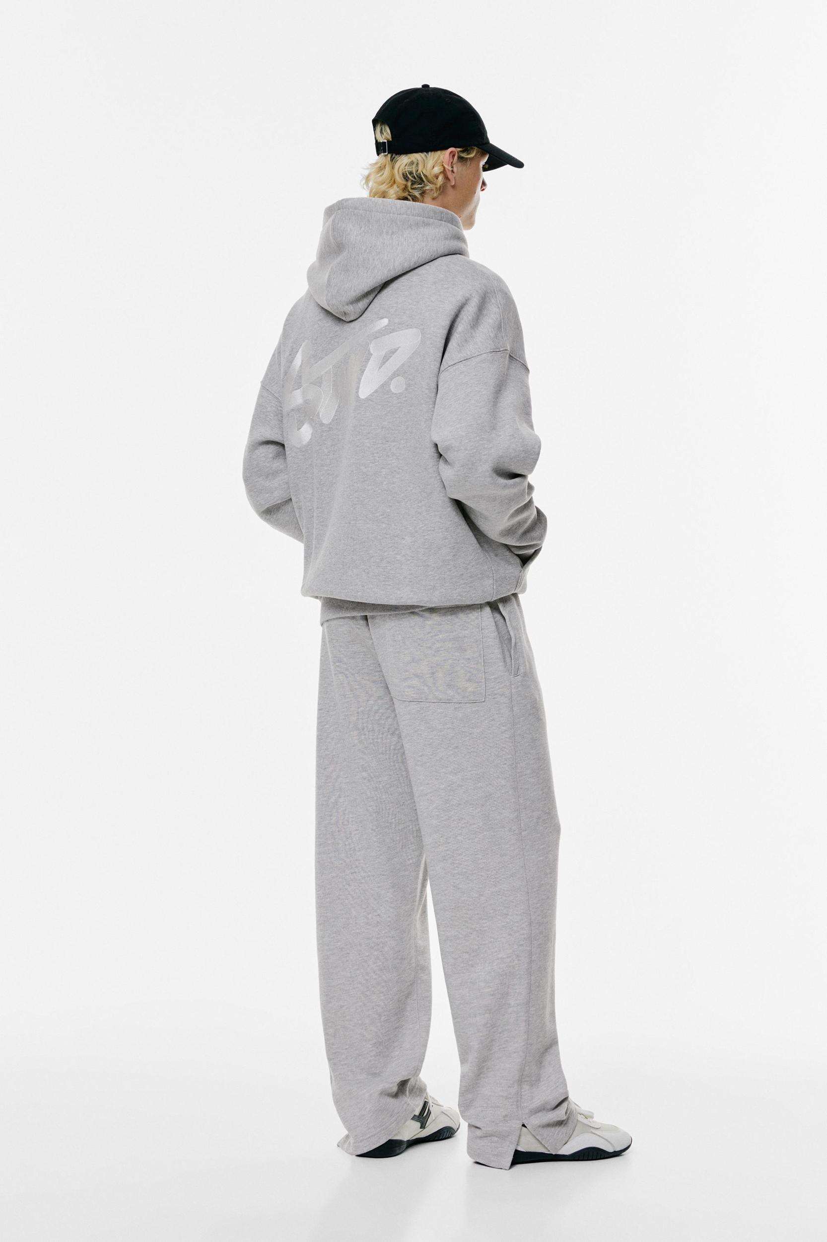 Jogger sweatpants with slits Product Image