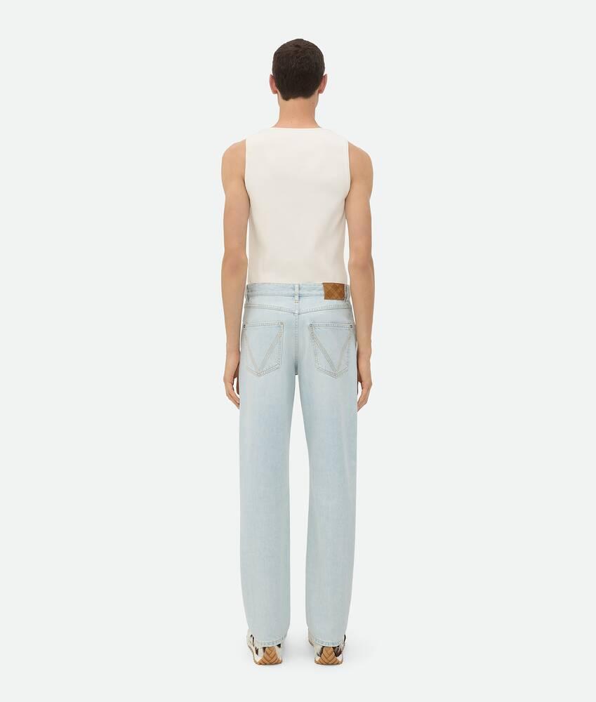 Men's Extra Bleached Straight Jeans in Light blue Product Image