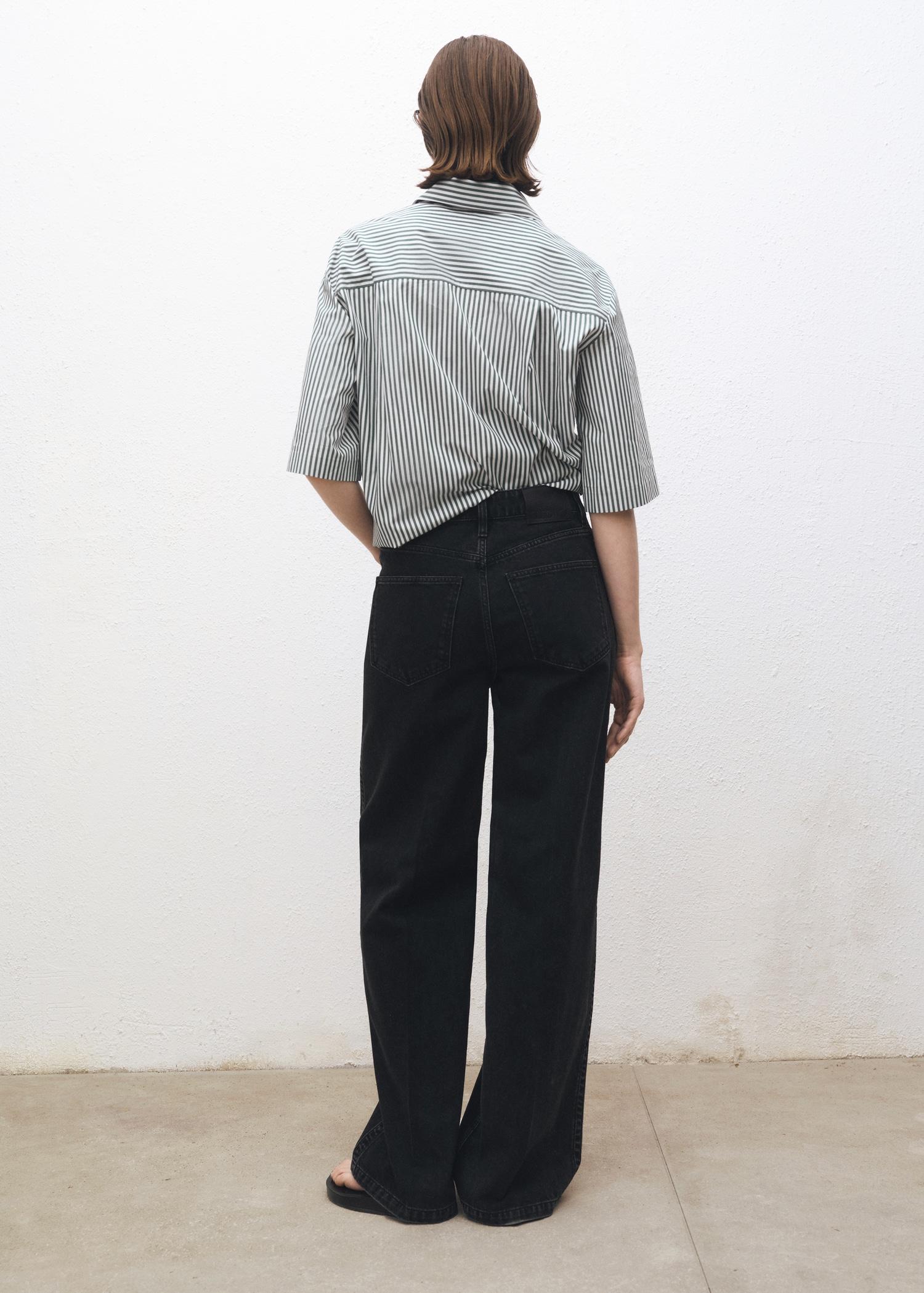 High waist straight jeans - Women | MANGO USA Product Image