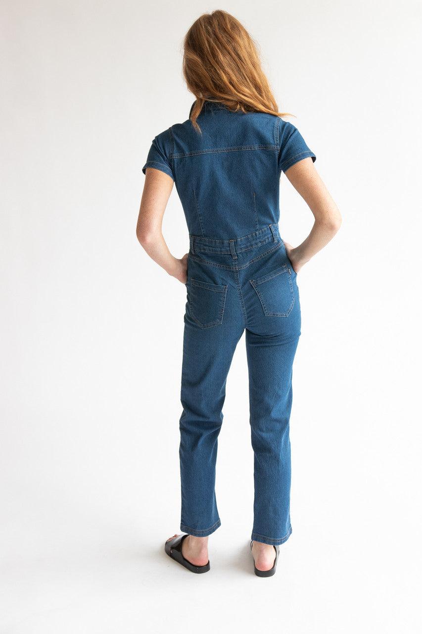 Denim Boiler Suit Product Image