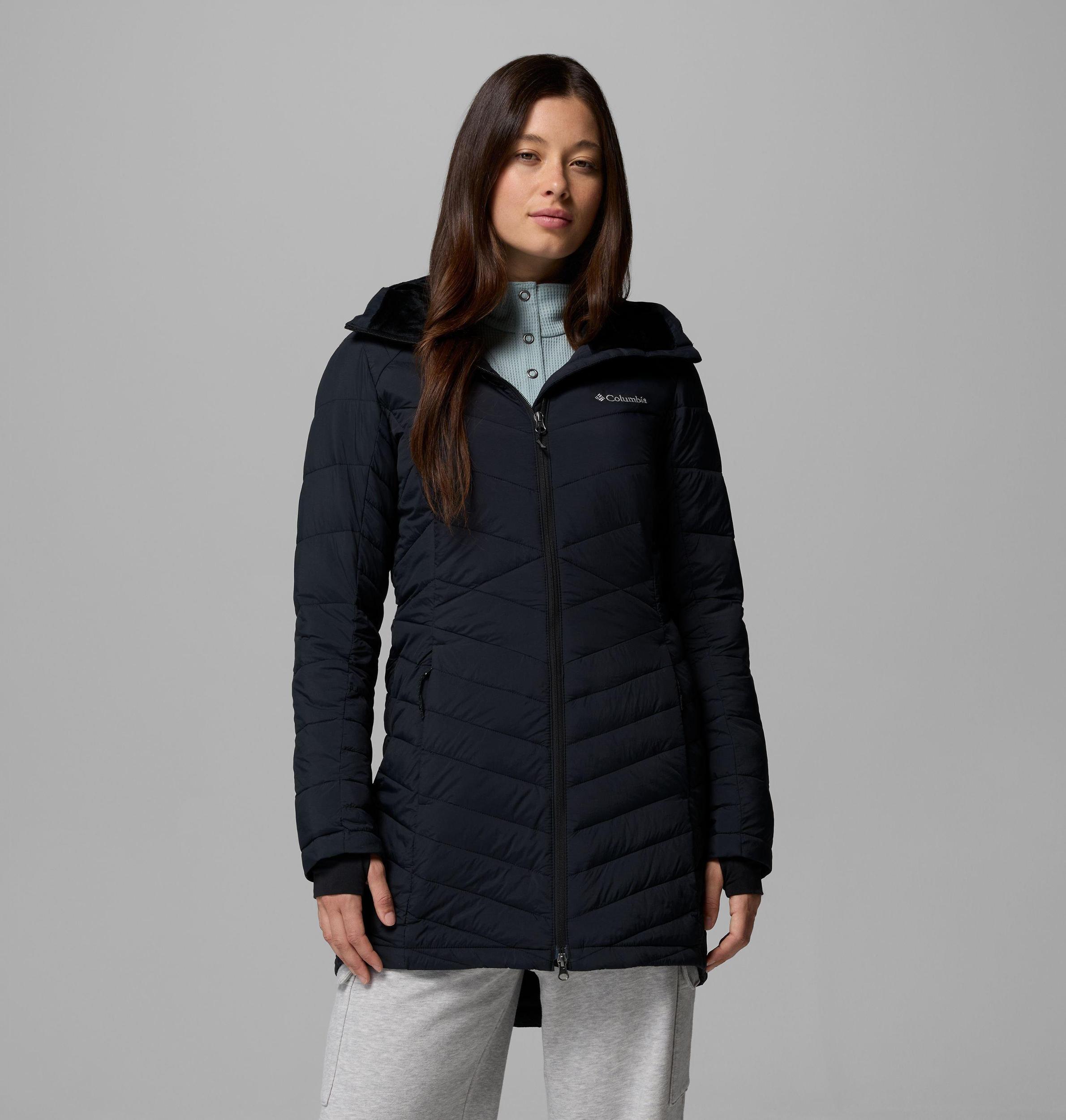 Columbia Womens Joy Peak II Mid Hooded Jacket- Product Image