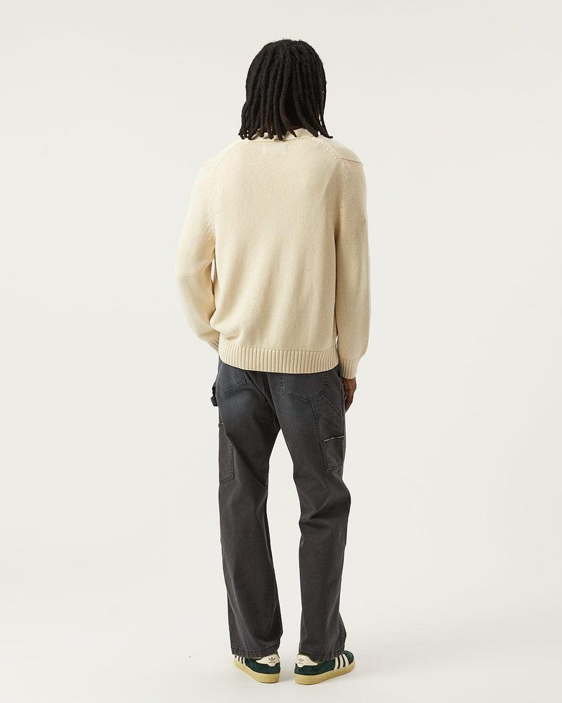 Acid Wash Cardigan - Red Product Image