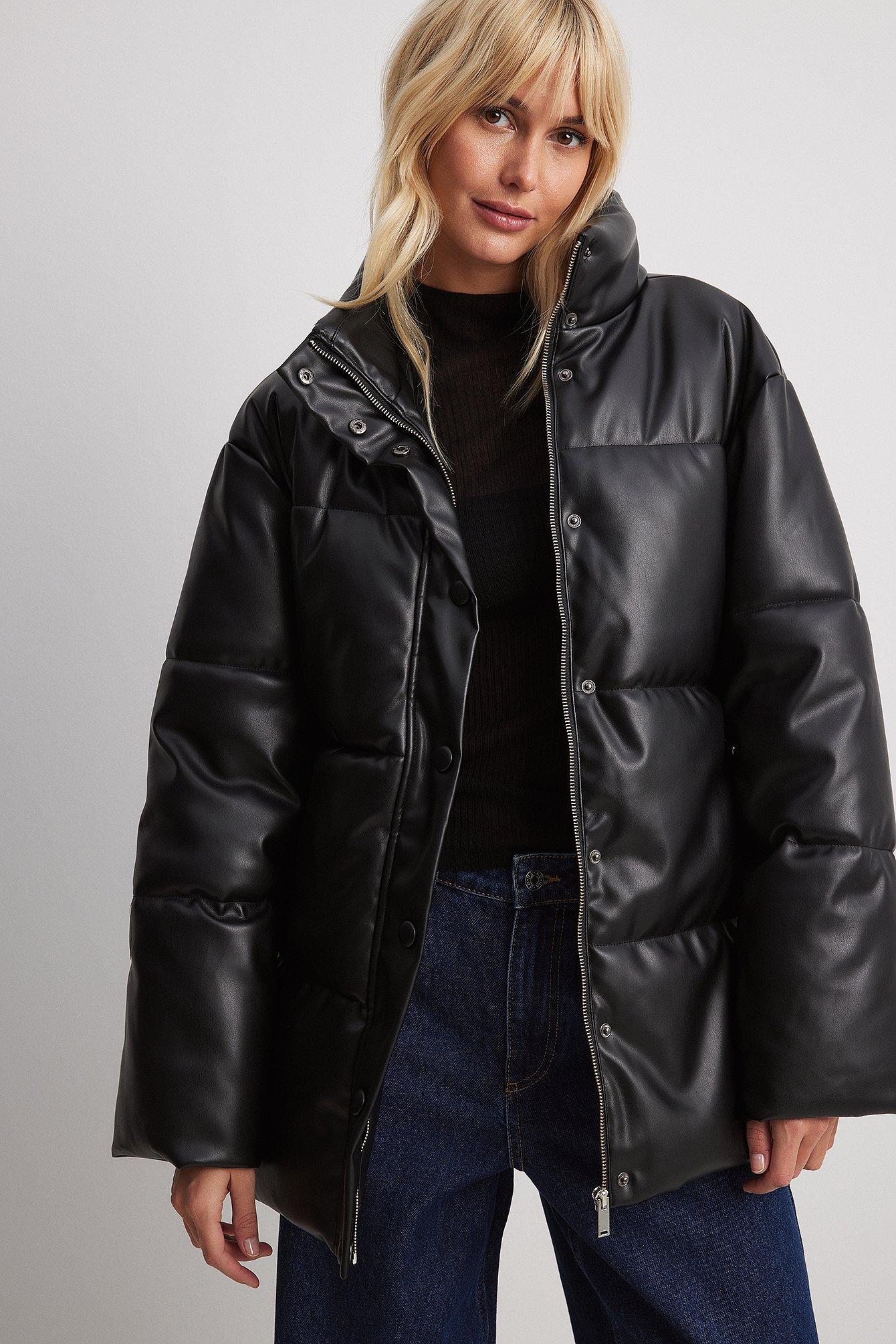 Pu Padded Jacket Product Image