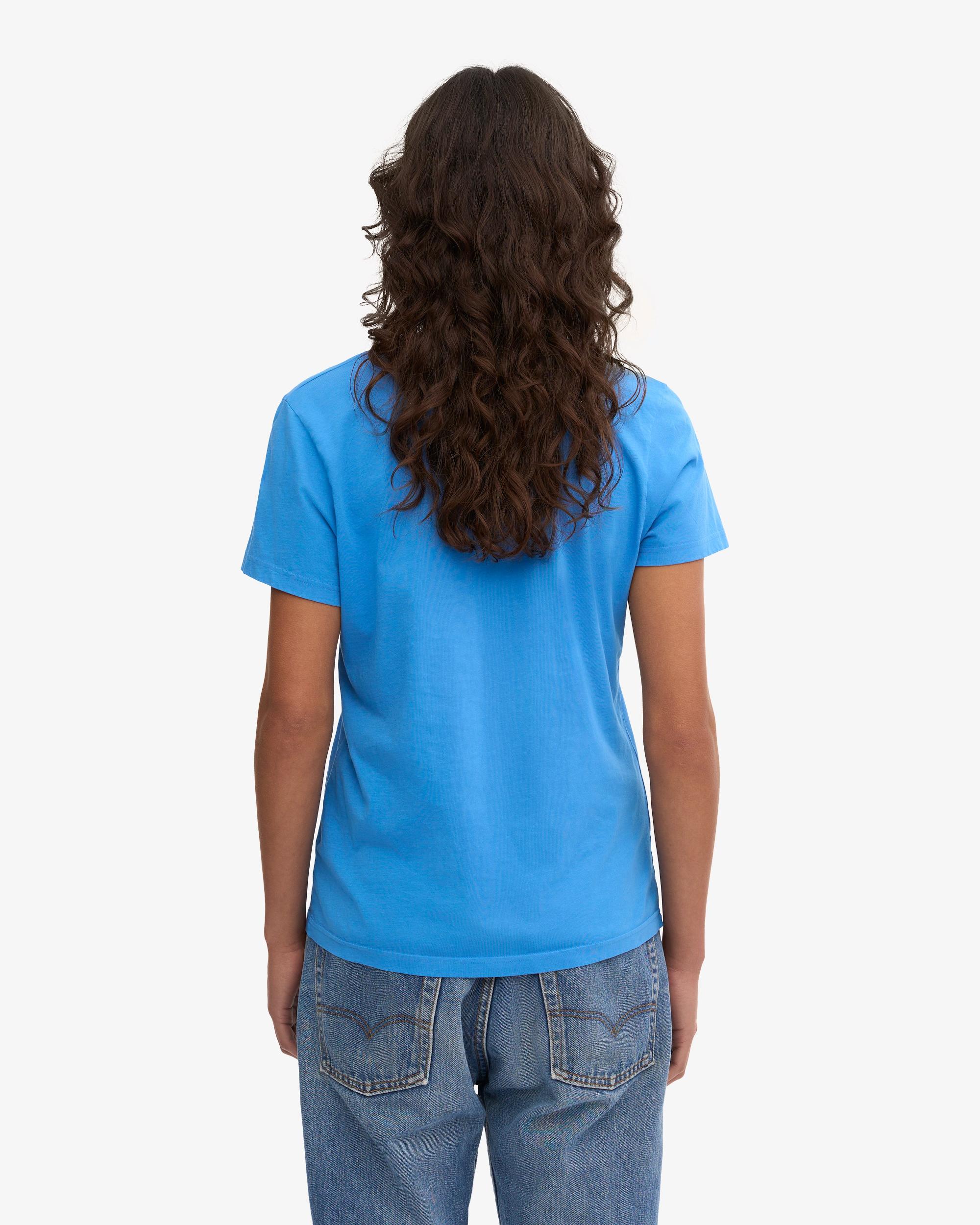 Women Light Organic Tee - Pacific Blue Product Image