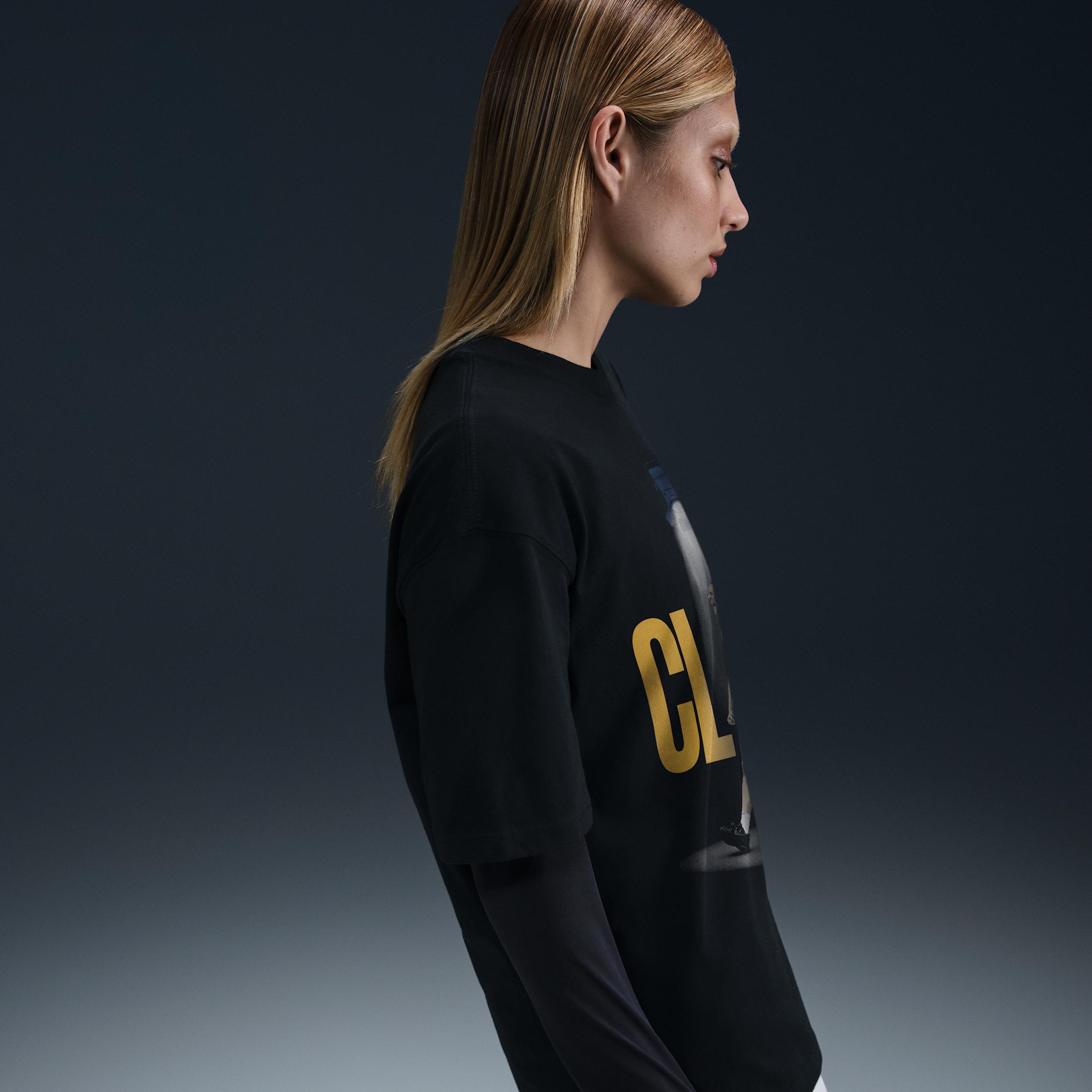 Caitlin Clark "So Win" Adult Nike Men's Basketball T-Shirt Product Image