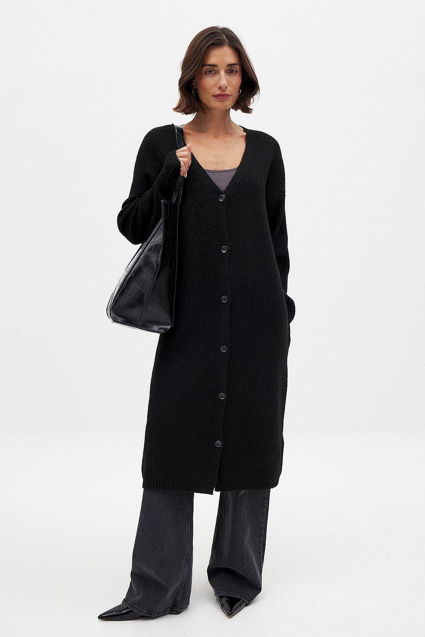 Knitted Maxi Cardigan Product Image