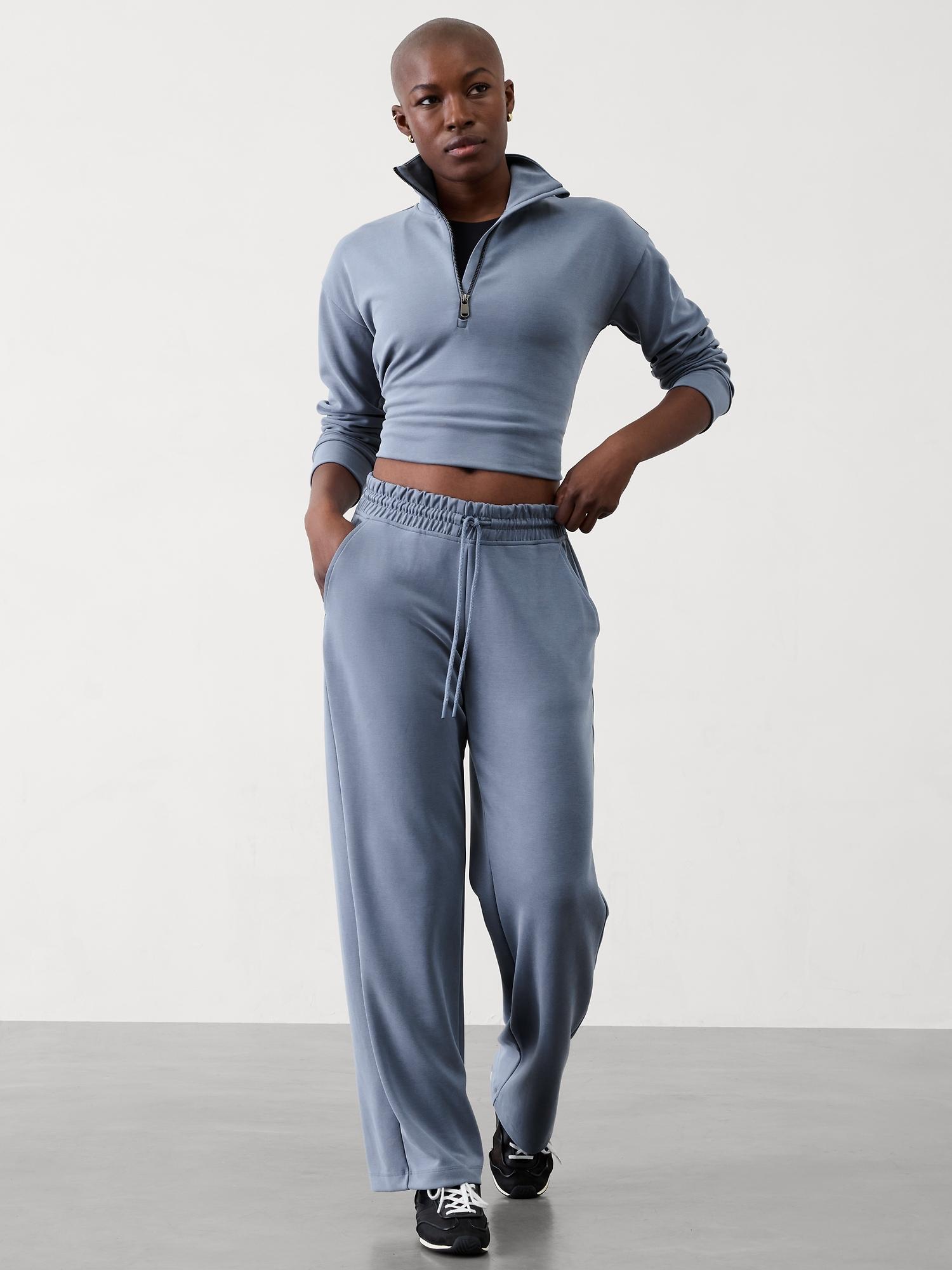 Seasoft Mid Rise Straight Pant Product Image