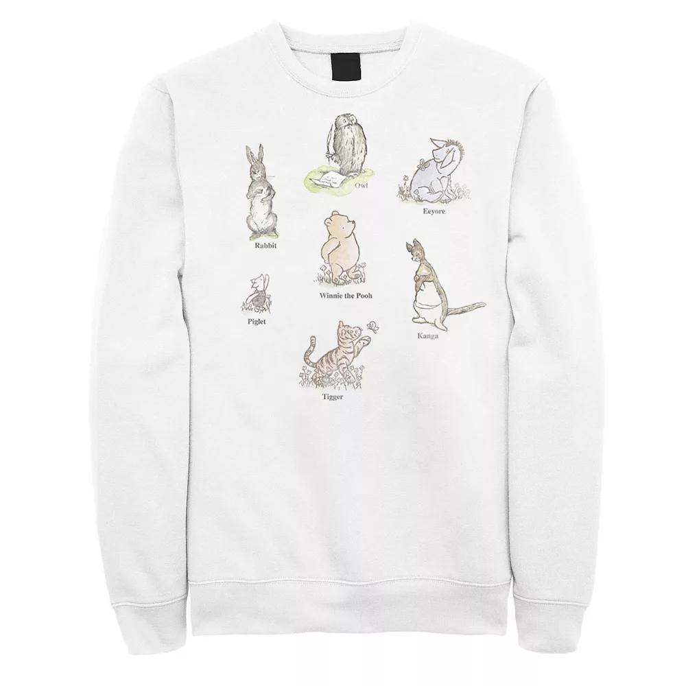 Disney's Winnie The Pooh Men's Classic Fleece Sweatshirt,  Product Image