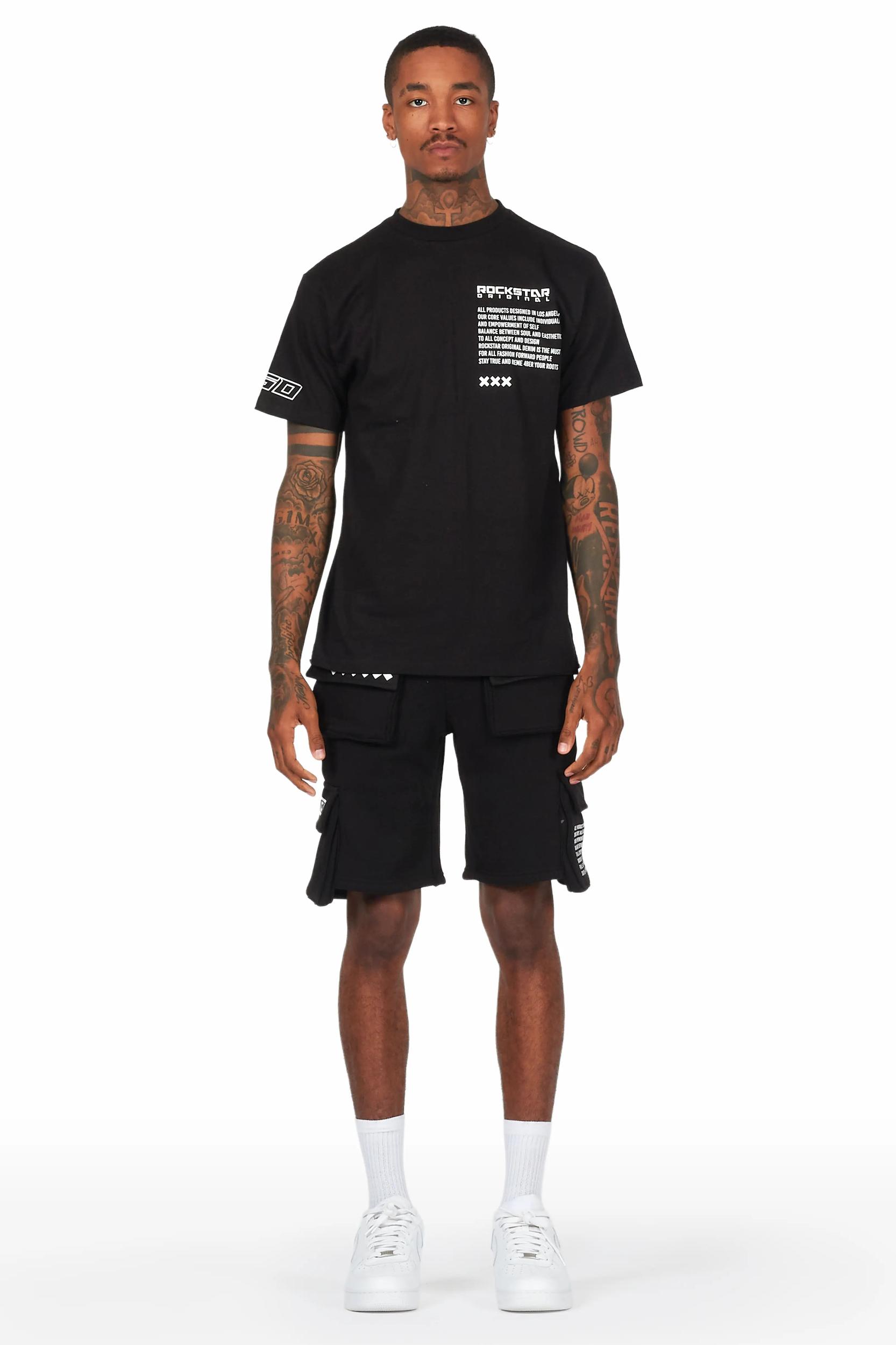 Jash Black Short Set Male Product Image