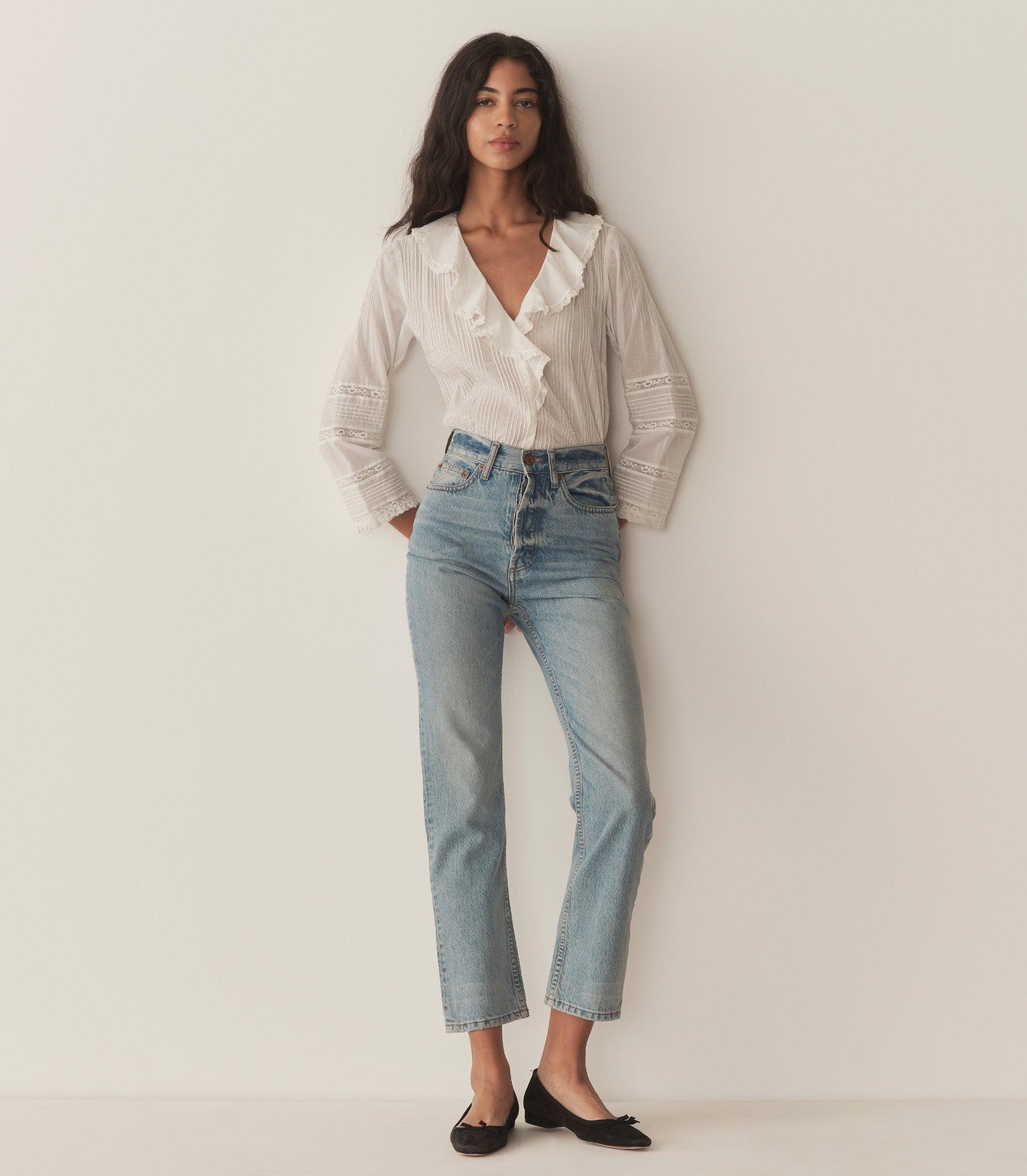 HUGUETTE TOP -- SALT Product Image