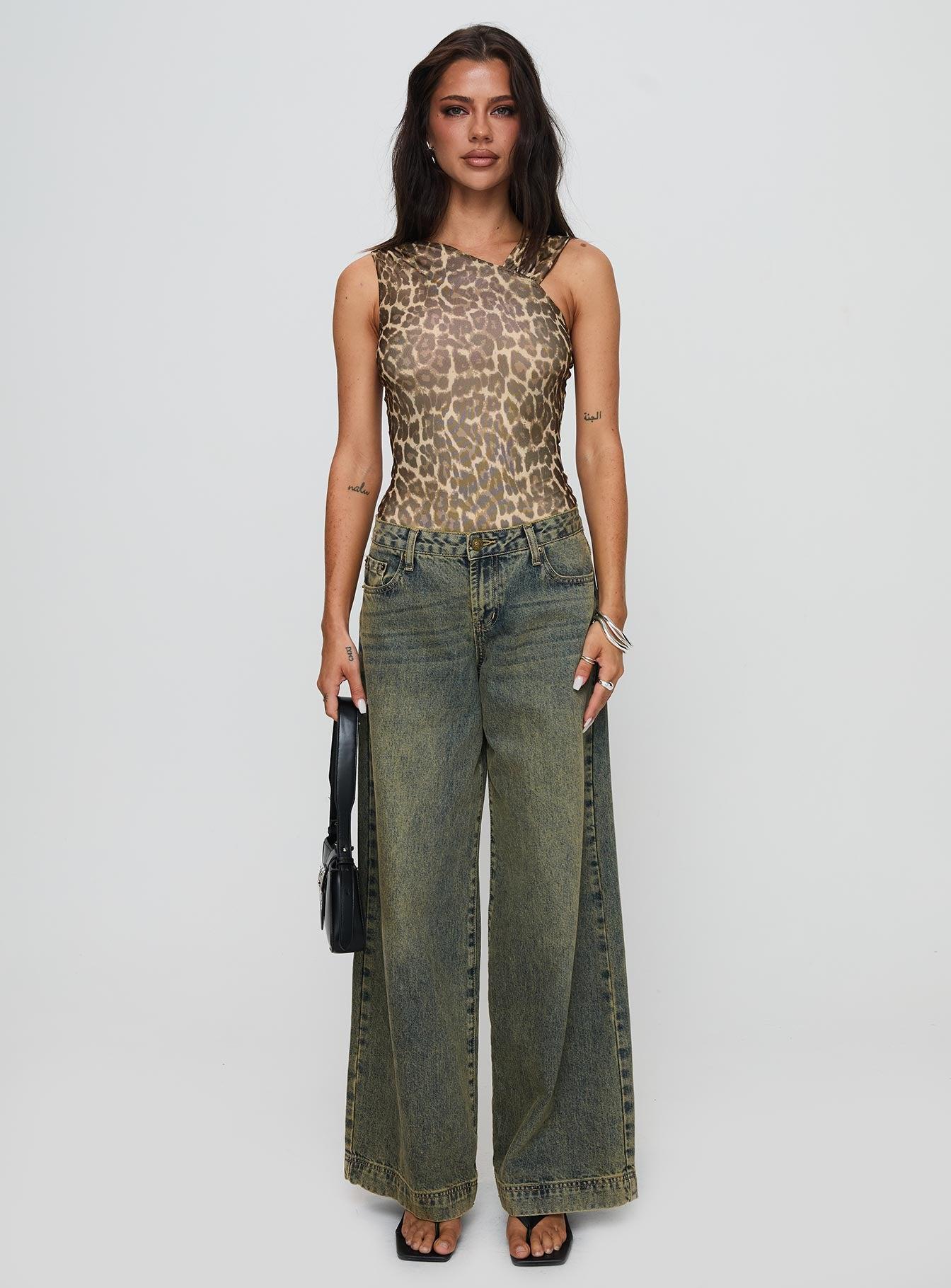 Serenata Bodysuit Leopard Product Image