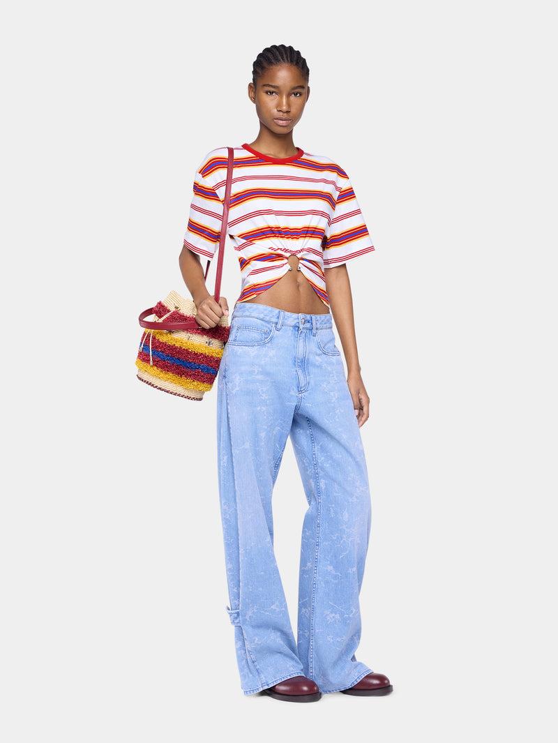 RAFFIA BUCKET BAG Product Image