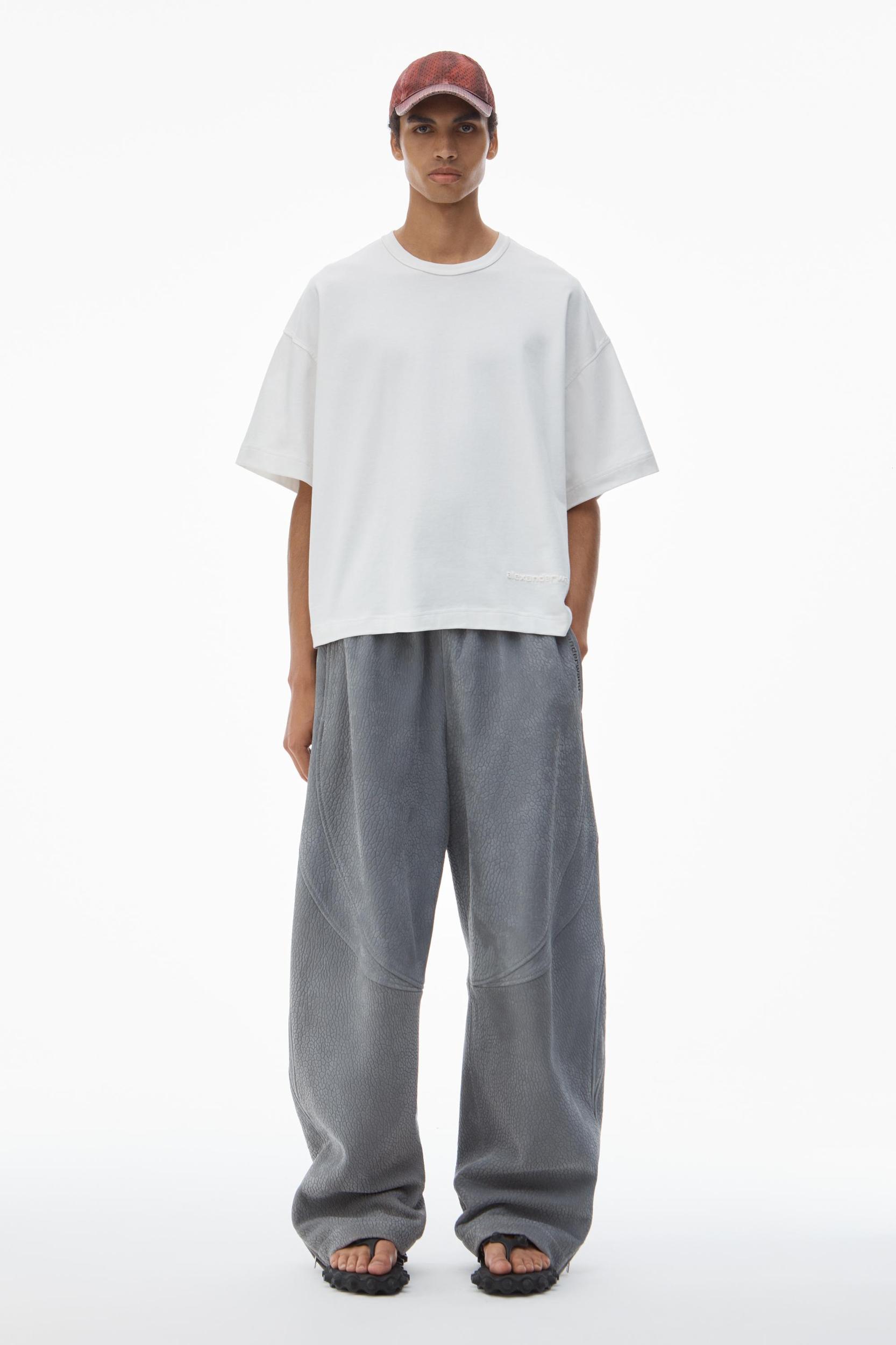 Men's Logo Boxy Tee In Cotton Jersey Product Image