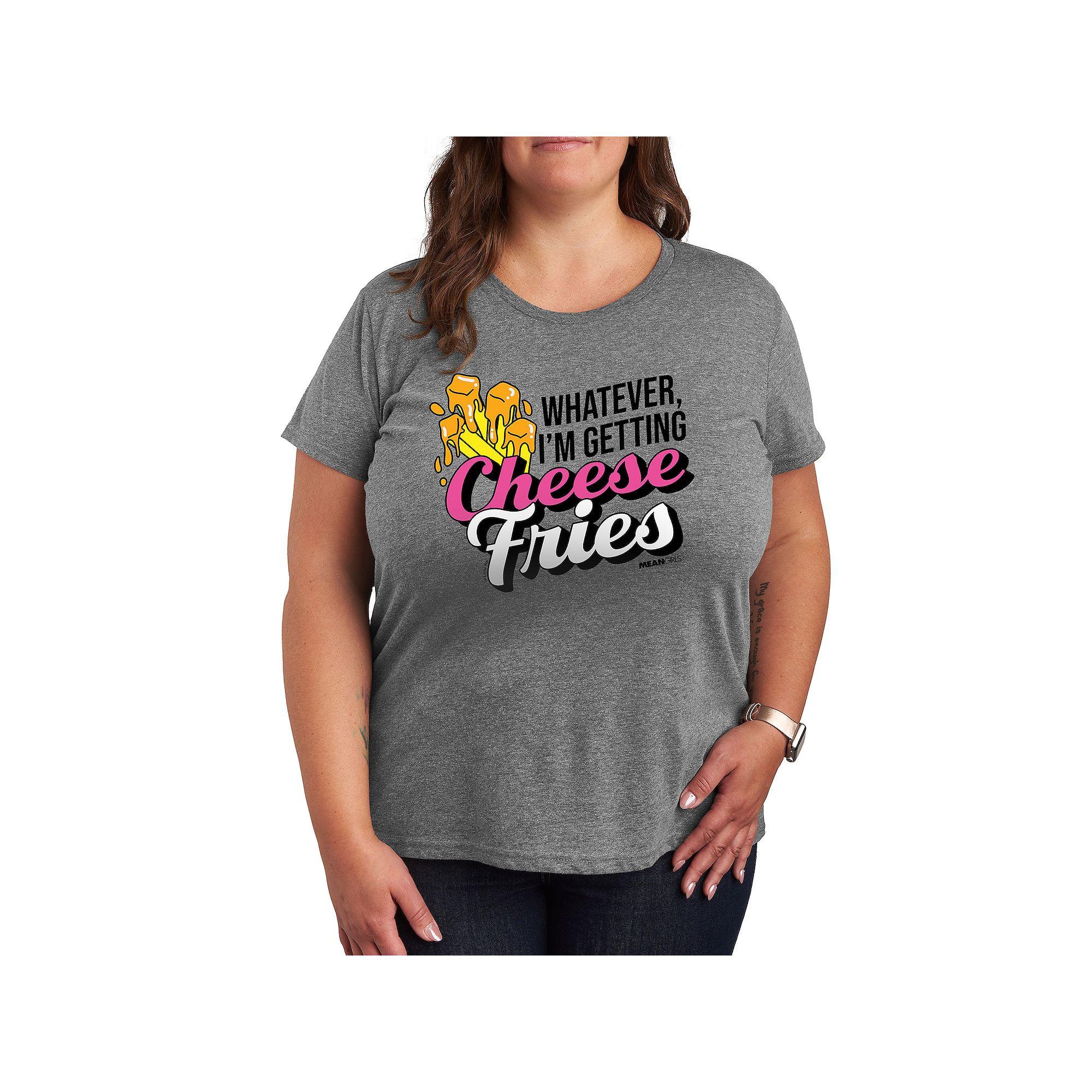 Plus Mean Girls Cheese Fries Graphic Tee, Women's,  Product Image