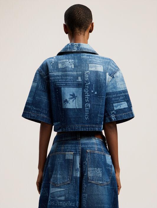 PaxLaTimes Denim Shirt Product Image