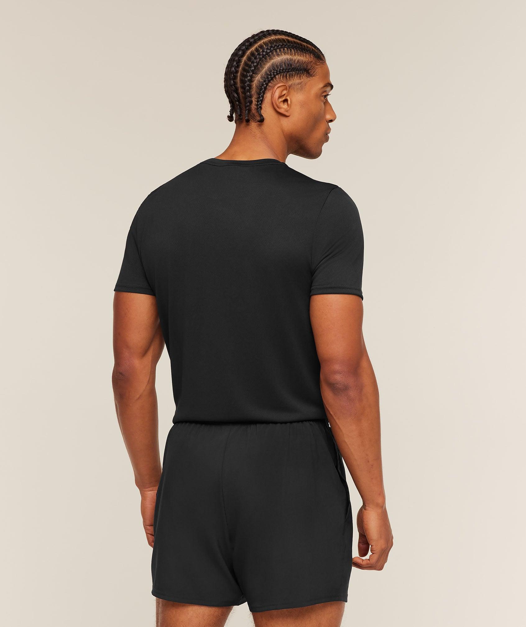 Gymshark Arrival T-Shirt - Black Male Product Image