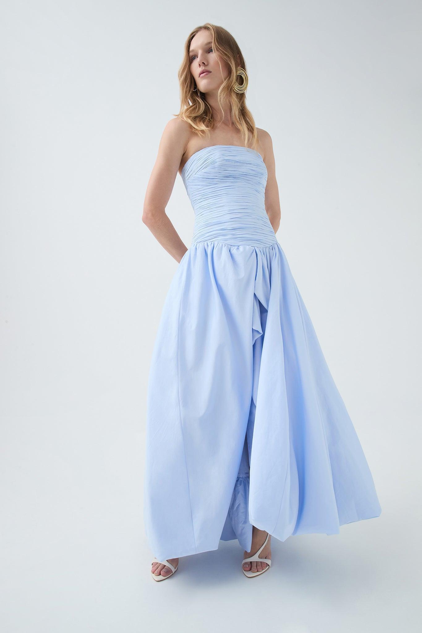 Violette Bubble Hem Maxi Dress Product Image