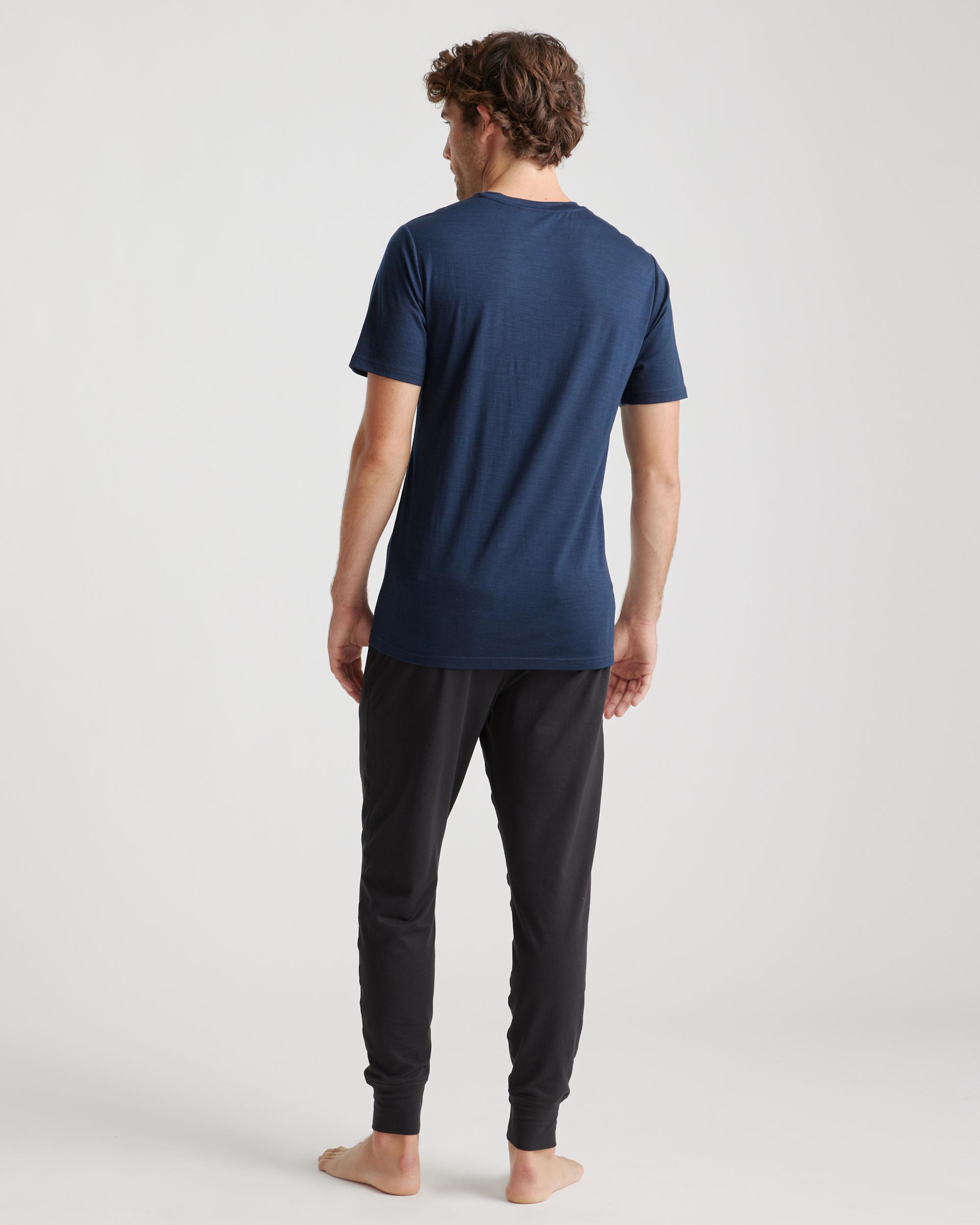 Quince | Men's 100% Merino Wool All-Season V-Neck Base Layer T-Shirt Merino/Cotton Product Image