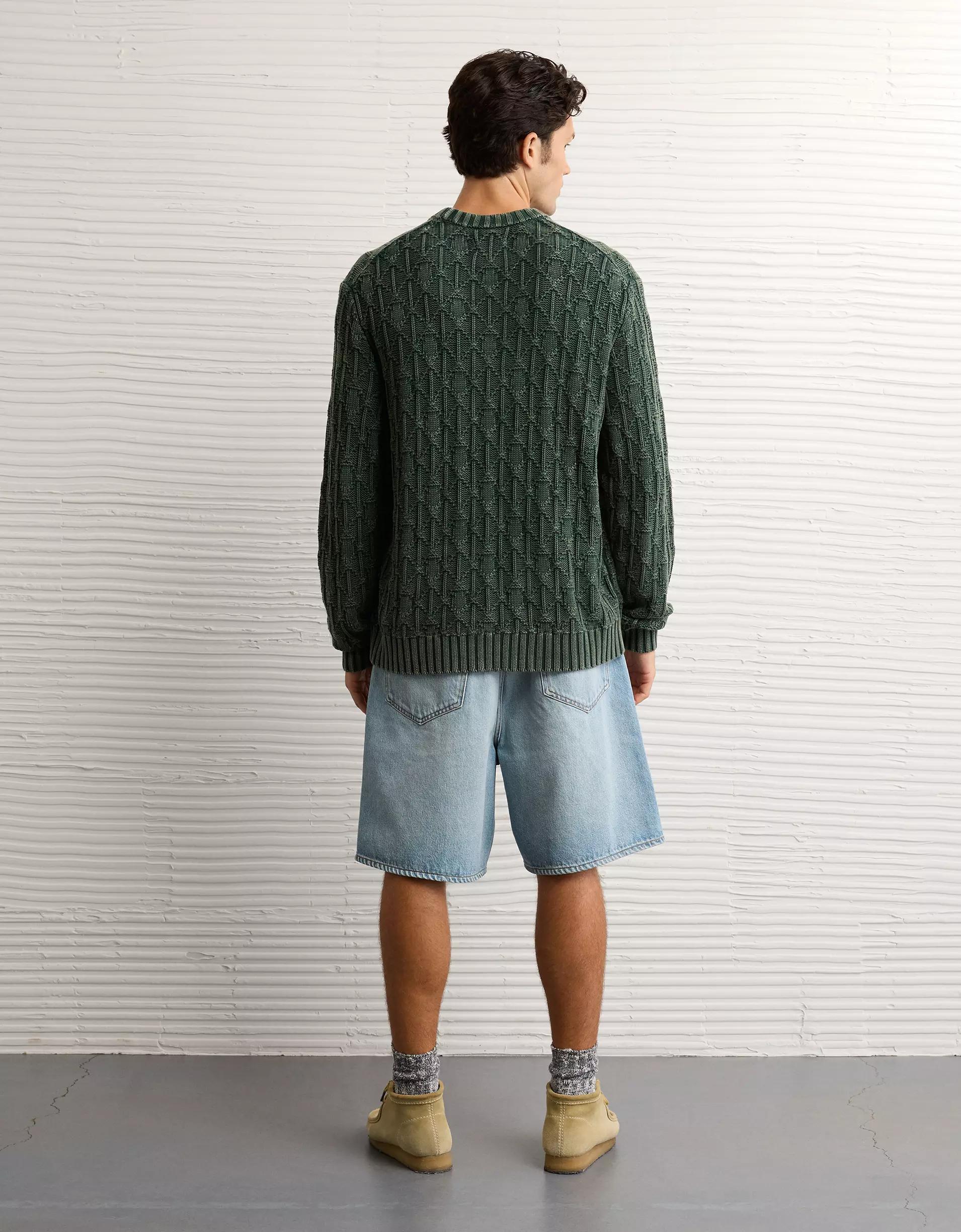 AE Fisherman Crew Neck Sweater Product Image